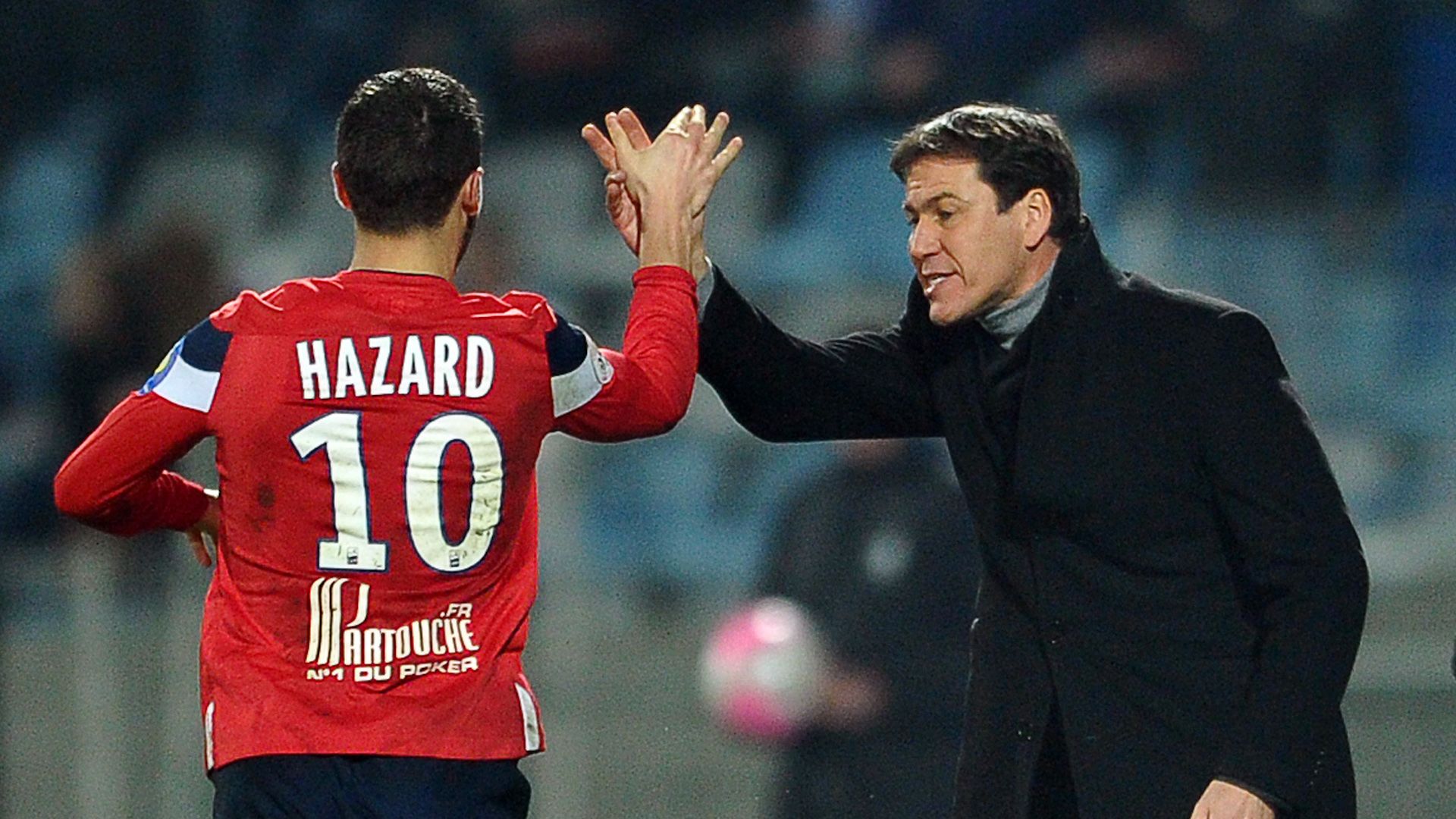 Eden Hazard & Rudi Garcia