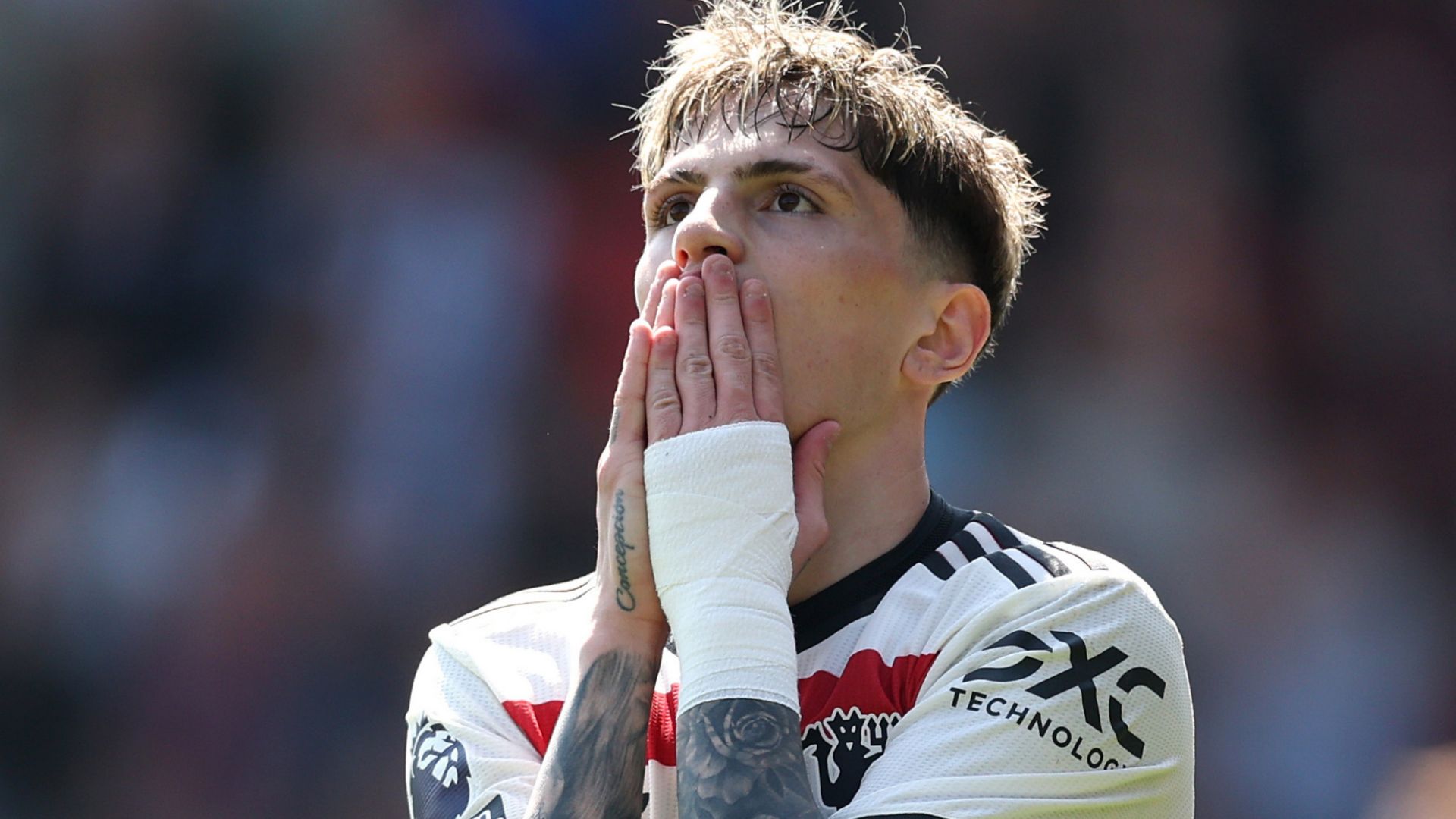 Alejandro Garnacho Manchester United 2024-25