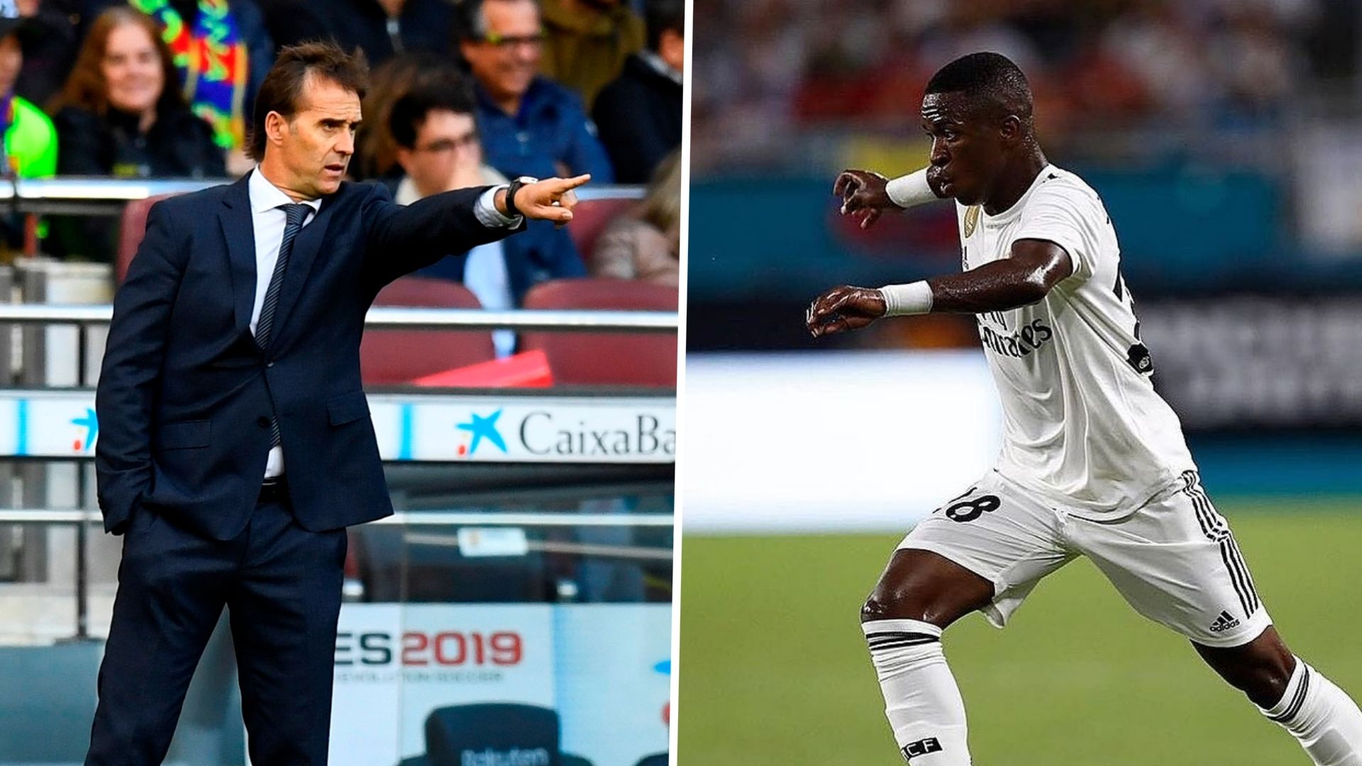 Julen Lopetegui Vinicius Real Madrid