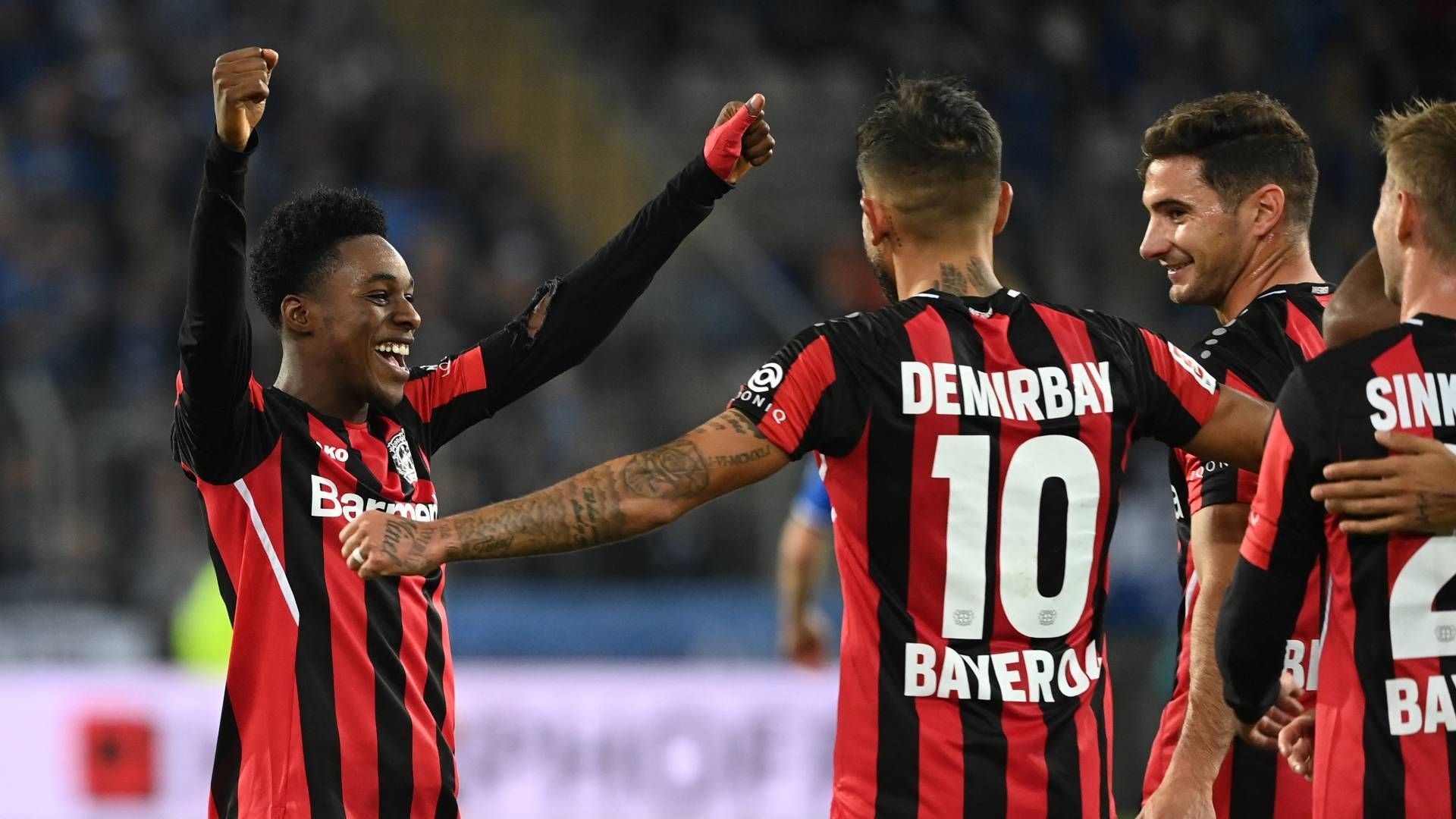 Bayer Leverkusen Jeremie Frimpong Kerem Demirbay