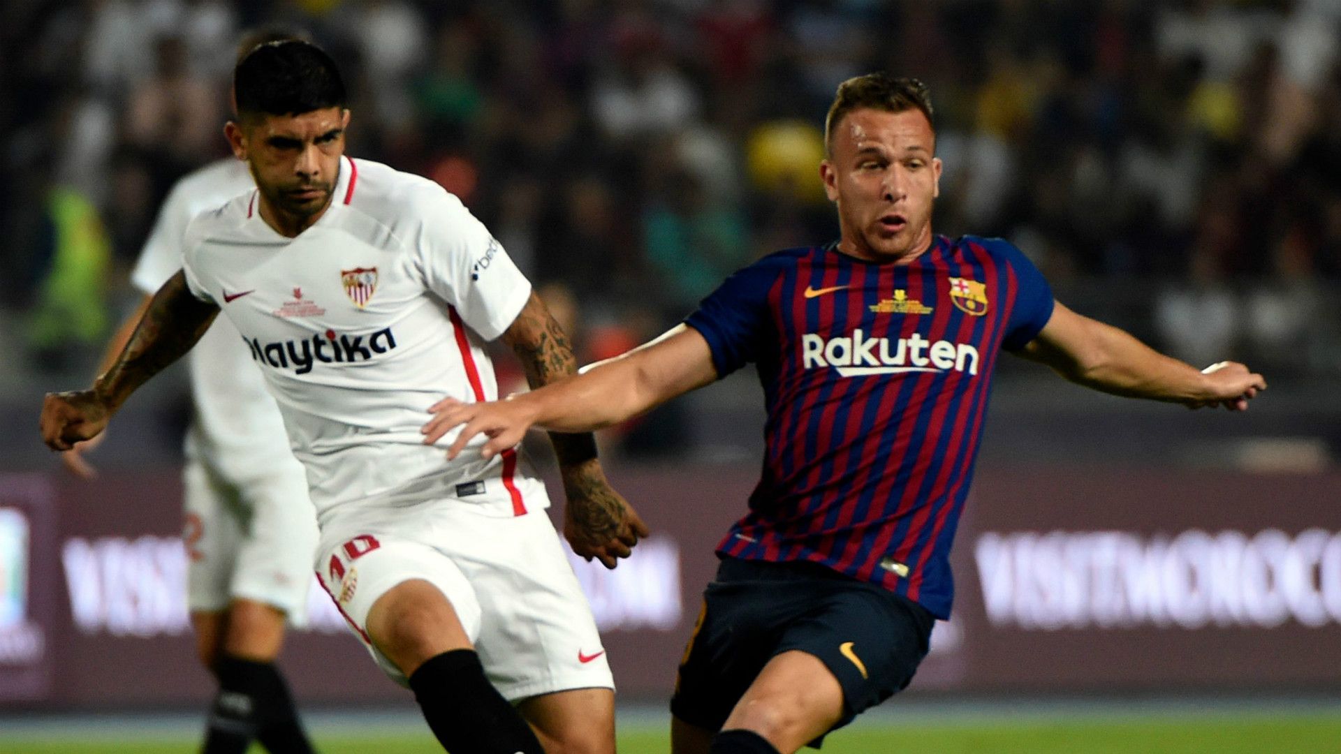 Ever Banega Arthur Sevilla Barcelona 2018-19