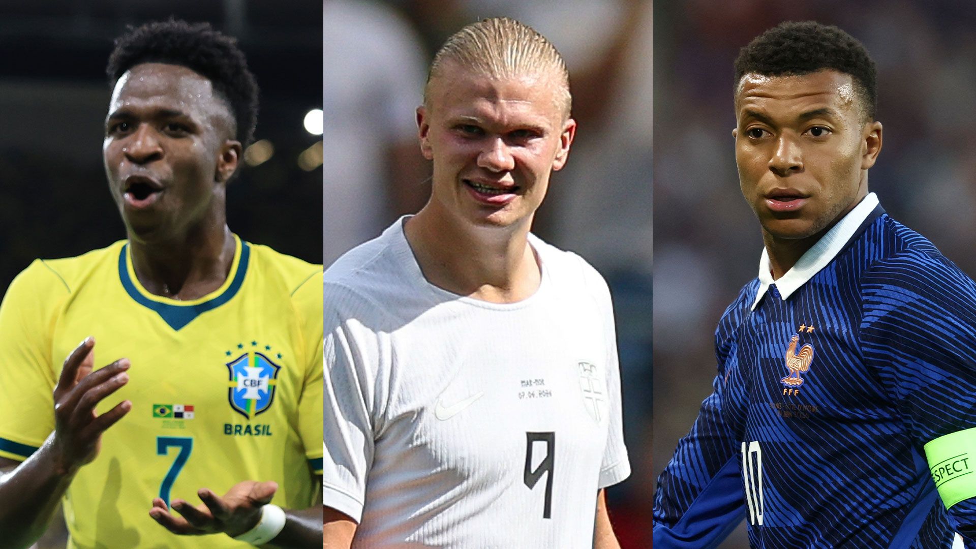 vinicius haaland mbappe