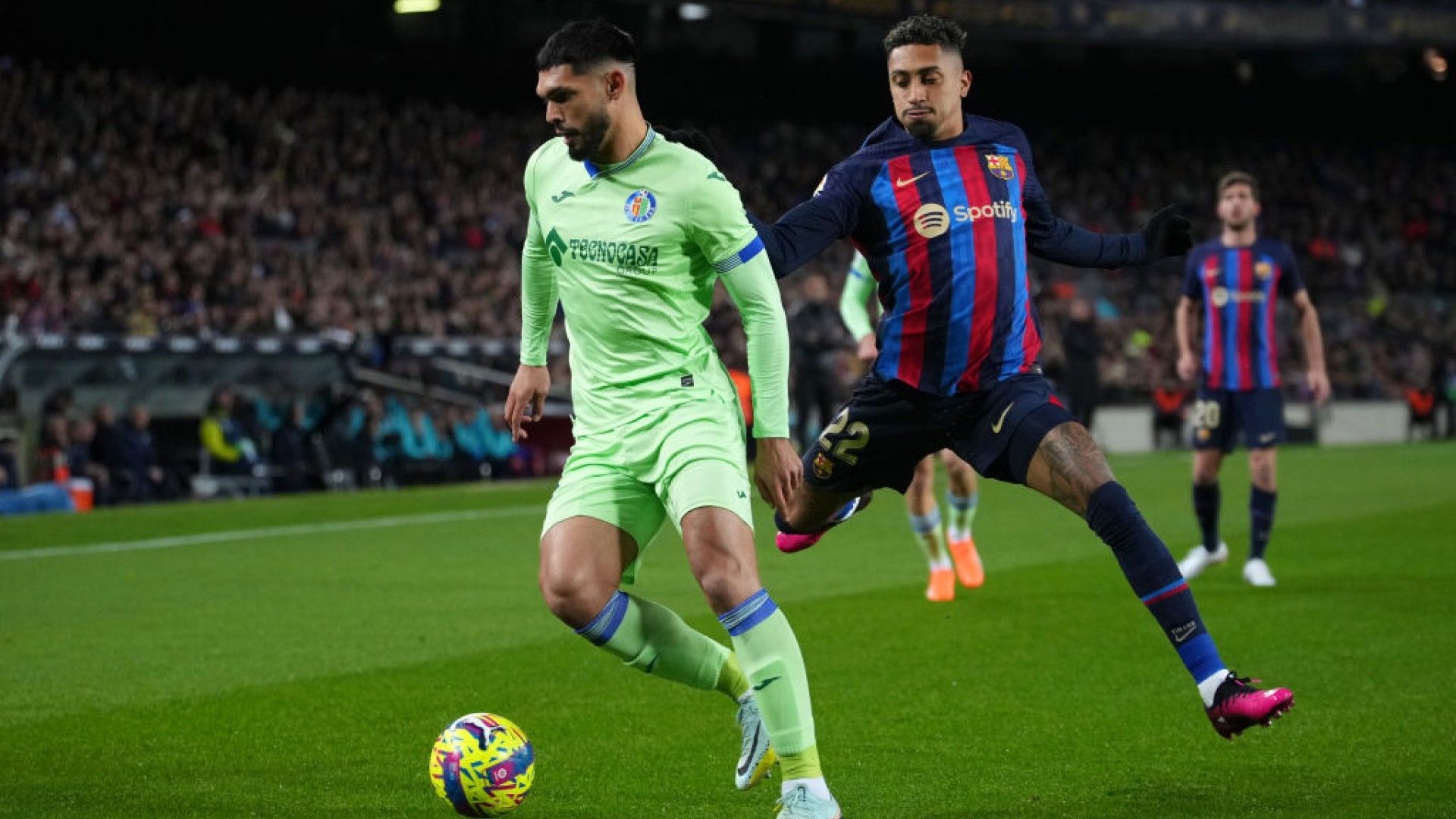 Omar Aldrete Raphinha Barcelona Getafe LaLiga 2023