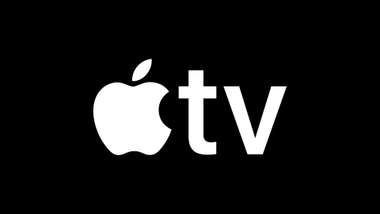 Apple TV black logo