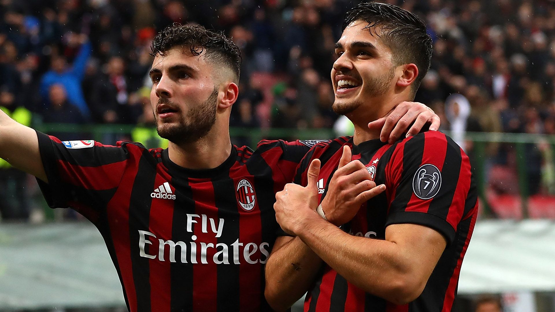 Cutrone Andrè Silva Milan Chievo Serie A