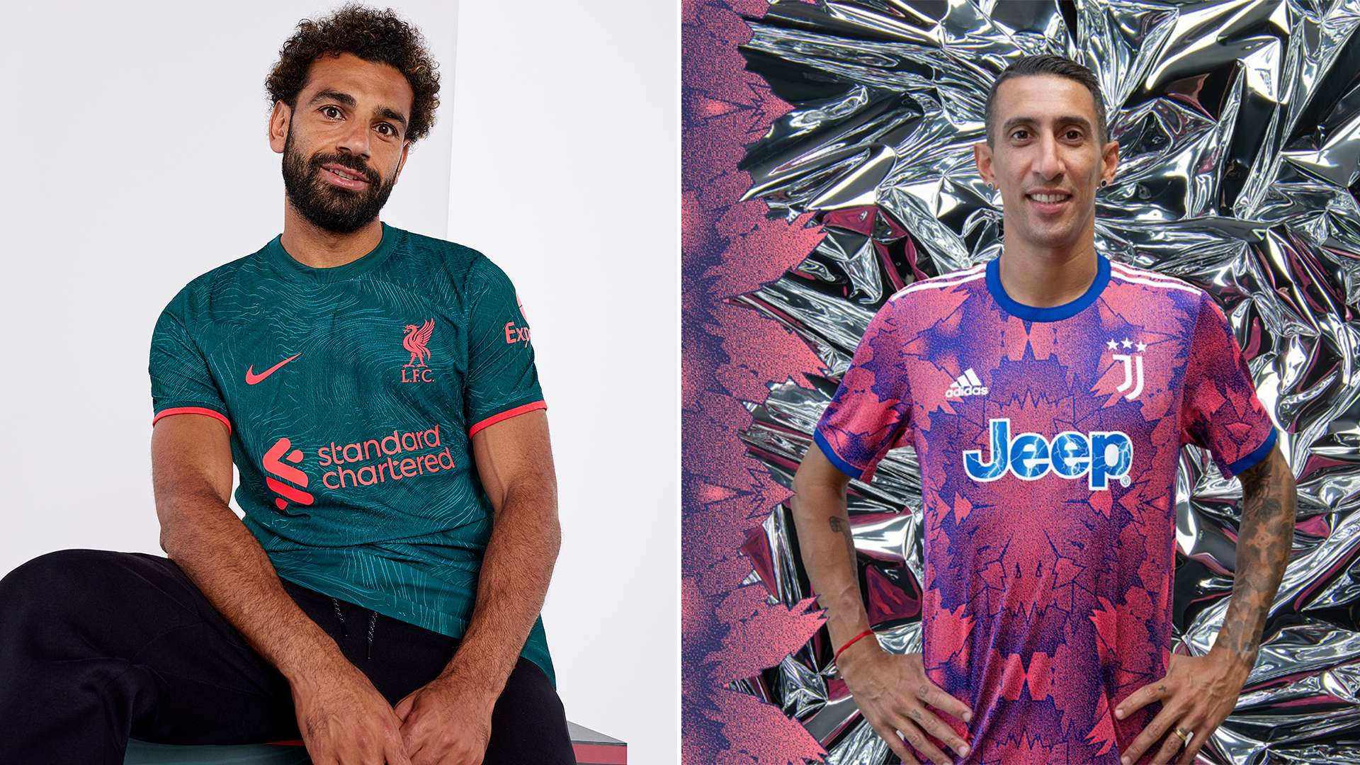 Best 2022-23 third kits - Liverpool and Juventus 