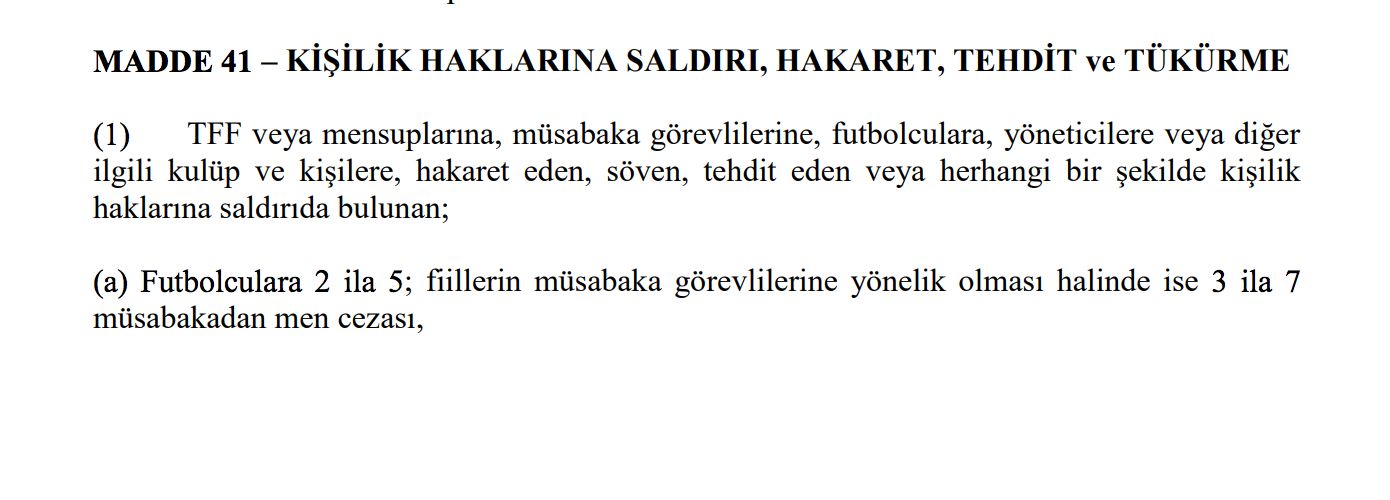 Disiplin Tailmatı