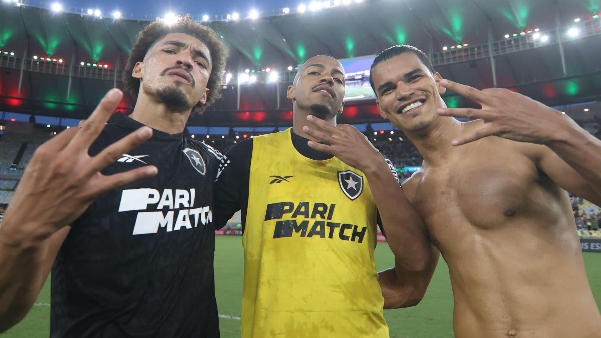 Adryelson, Marlon Freitas e Danilo Barbosa, Botafogo 2023