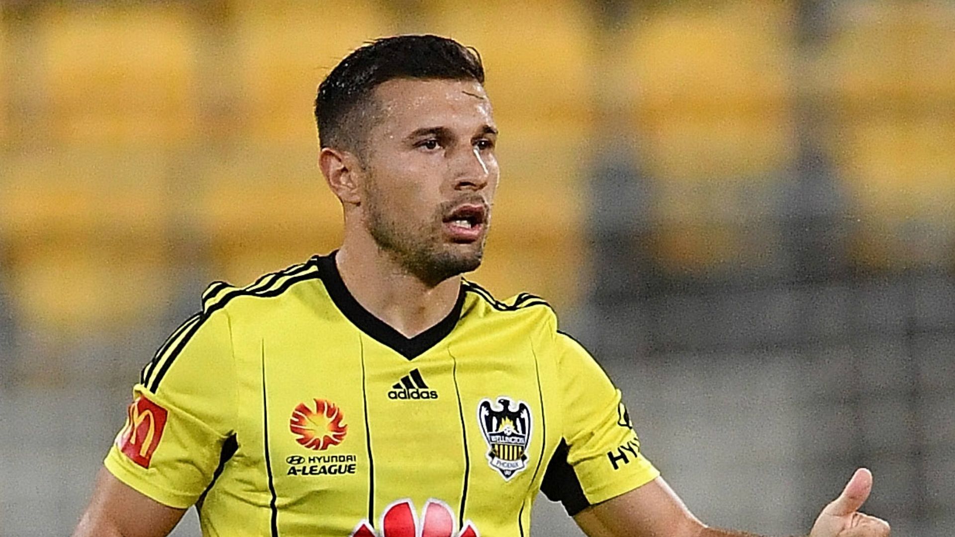 Kosta Barbarouses Wellington Phoenix v Melbourne City A-League 18022017