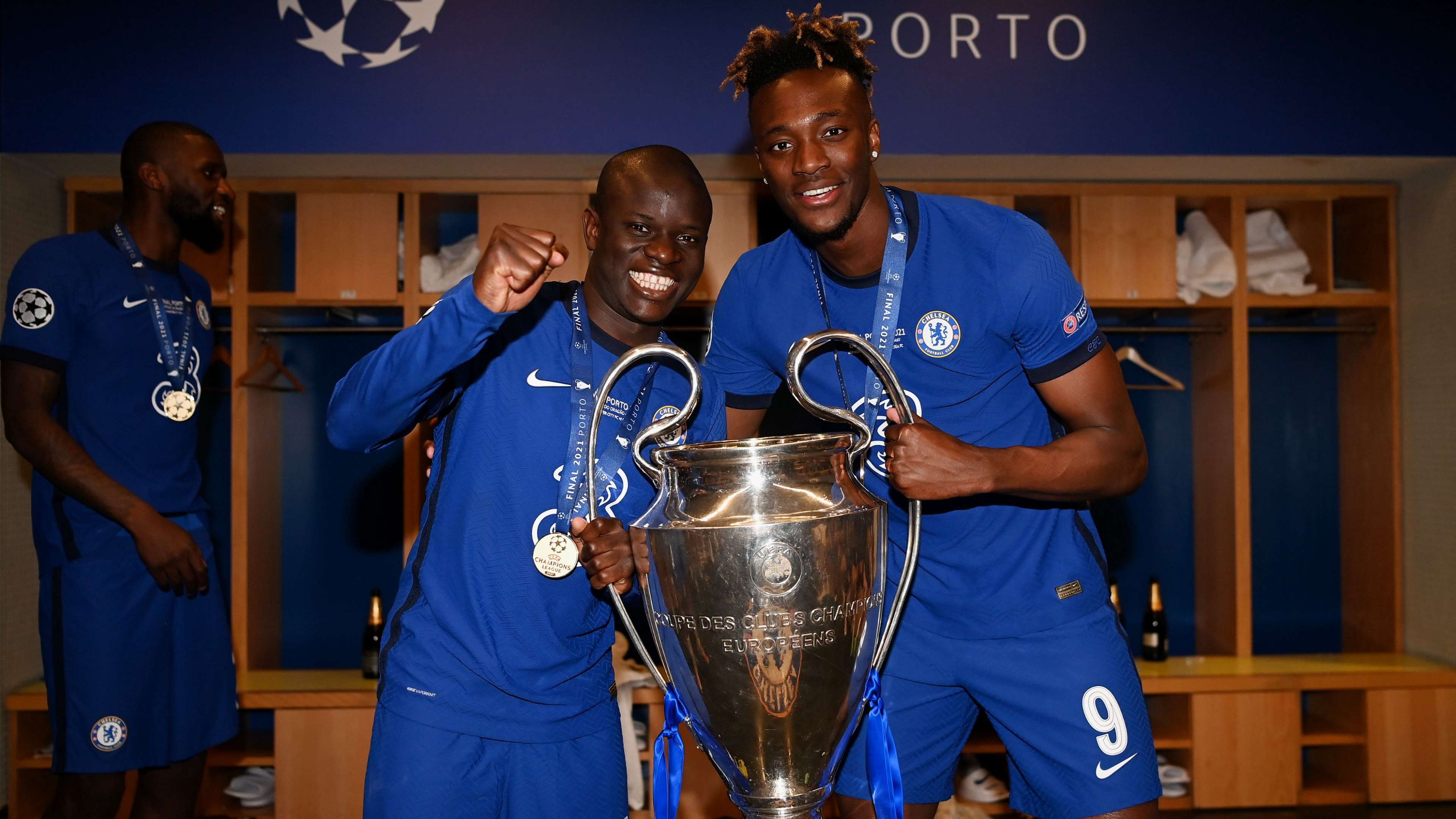 N'Golo Kanté - Tammy Abraham - Manchester City 0 x 1 Chelsea - UEFA Champions League 2020 21