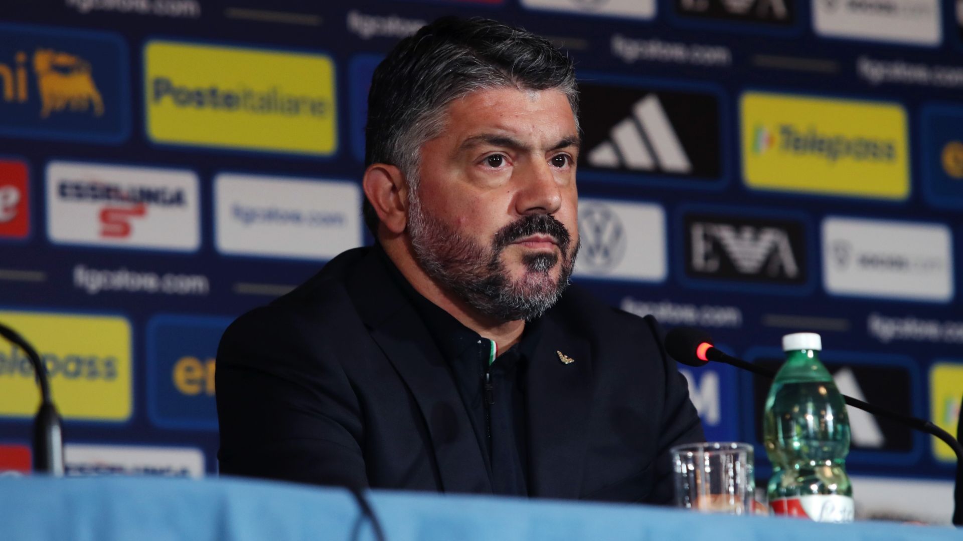 Gennaro Gattuso Italy NT press conference