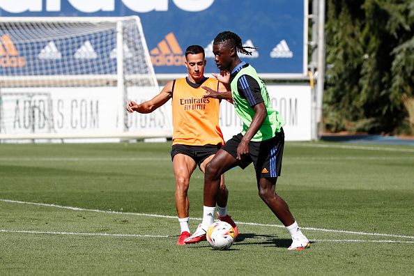 Eduardo Camavinga & Lucas Vazquez; Real Madrid 2021/22