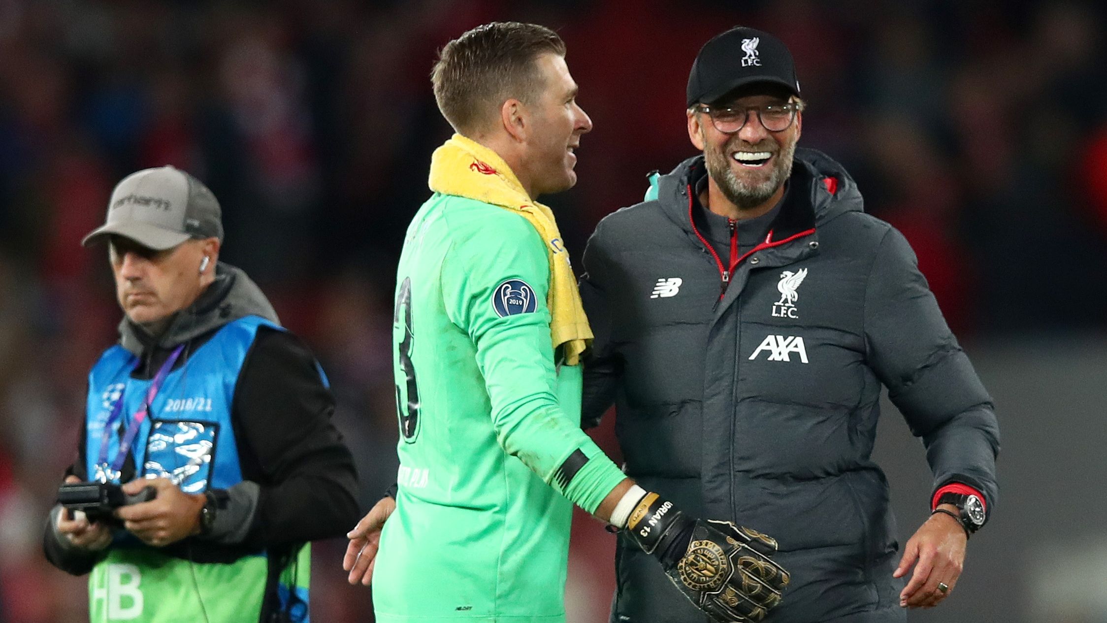 Adrian/Jurgen Klopp Liverpool 2019-20