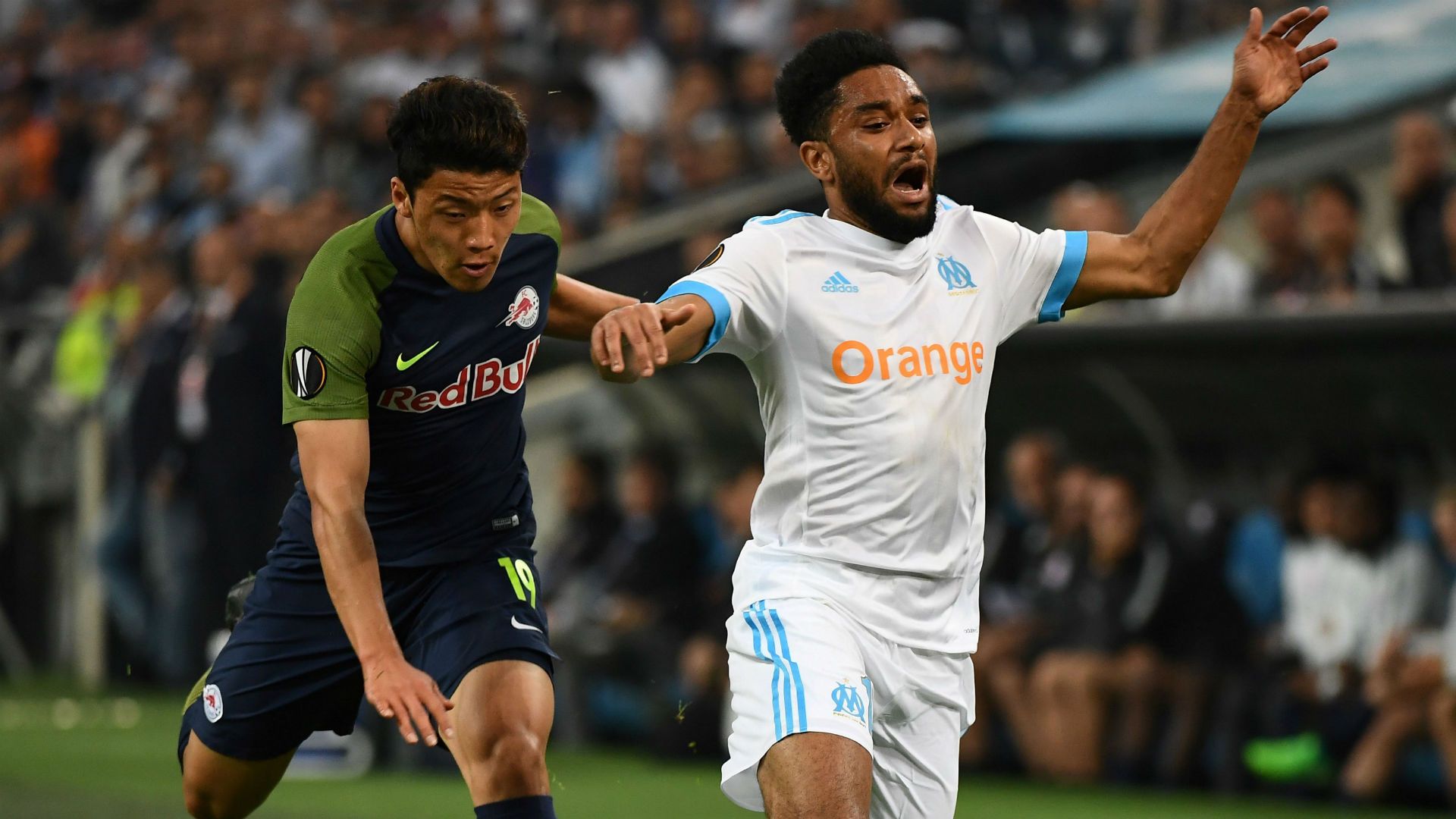 Jordan Amavi Marseille Salzburg UEFA Europa League 26042018