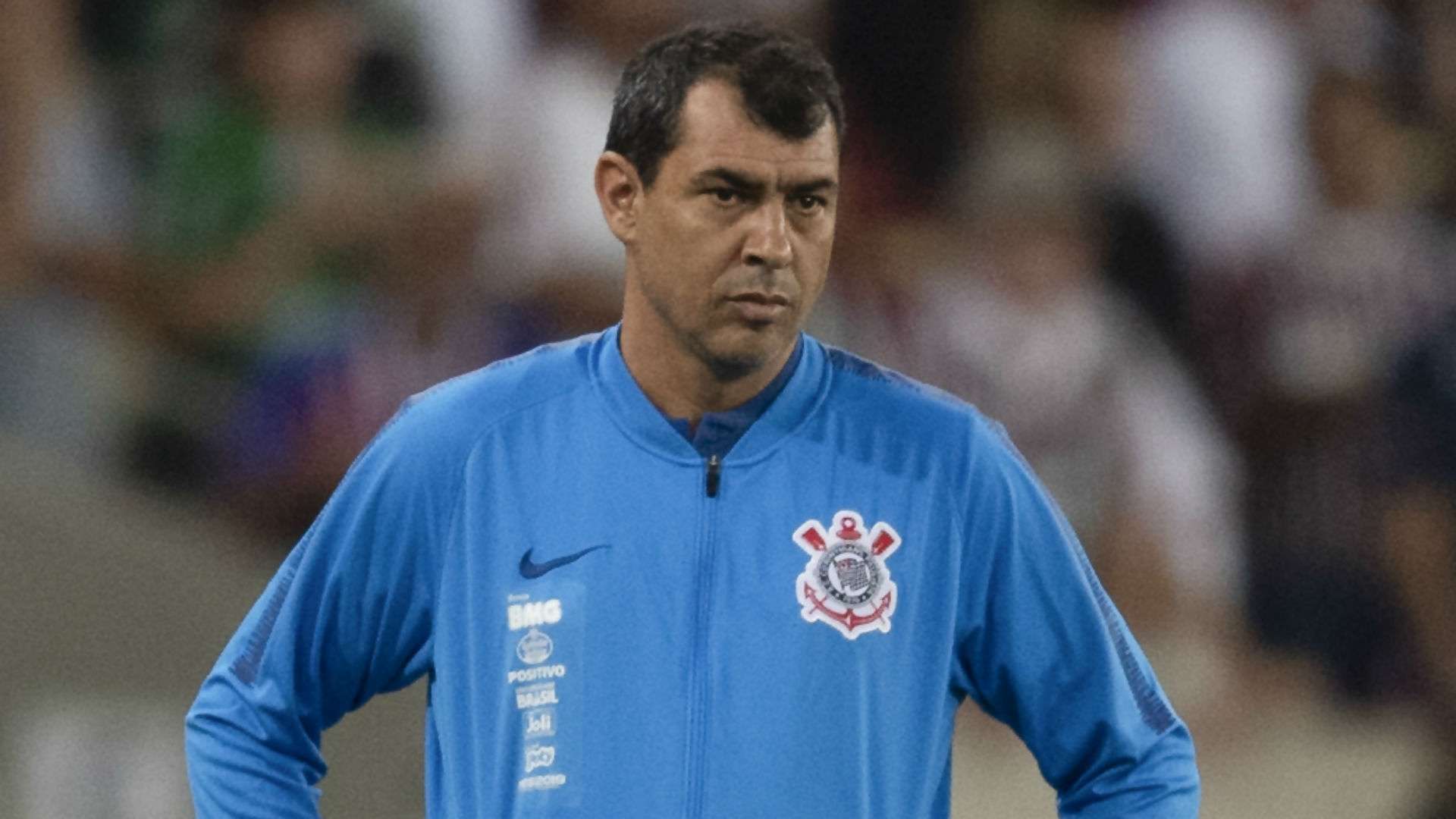 Fabio Carille Corinthians Fluminense Sul-Americana 29 08 2019