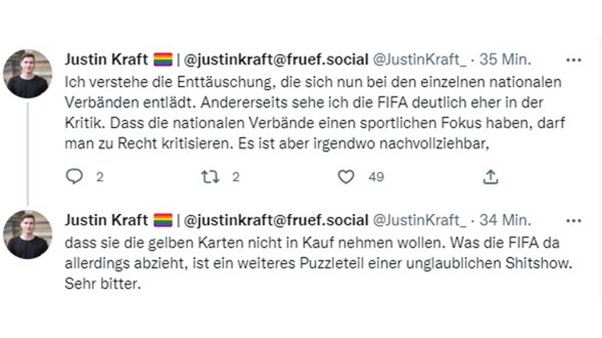 One Love Netzreaktionen