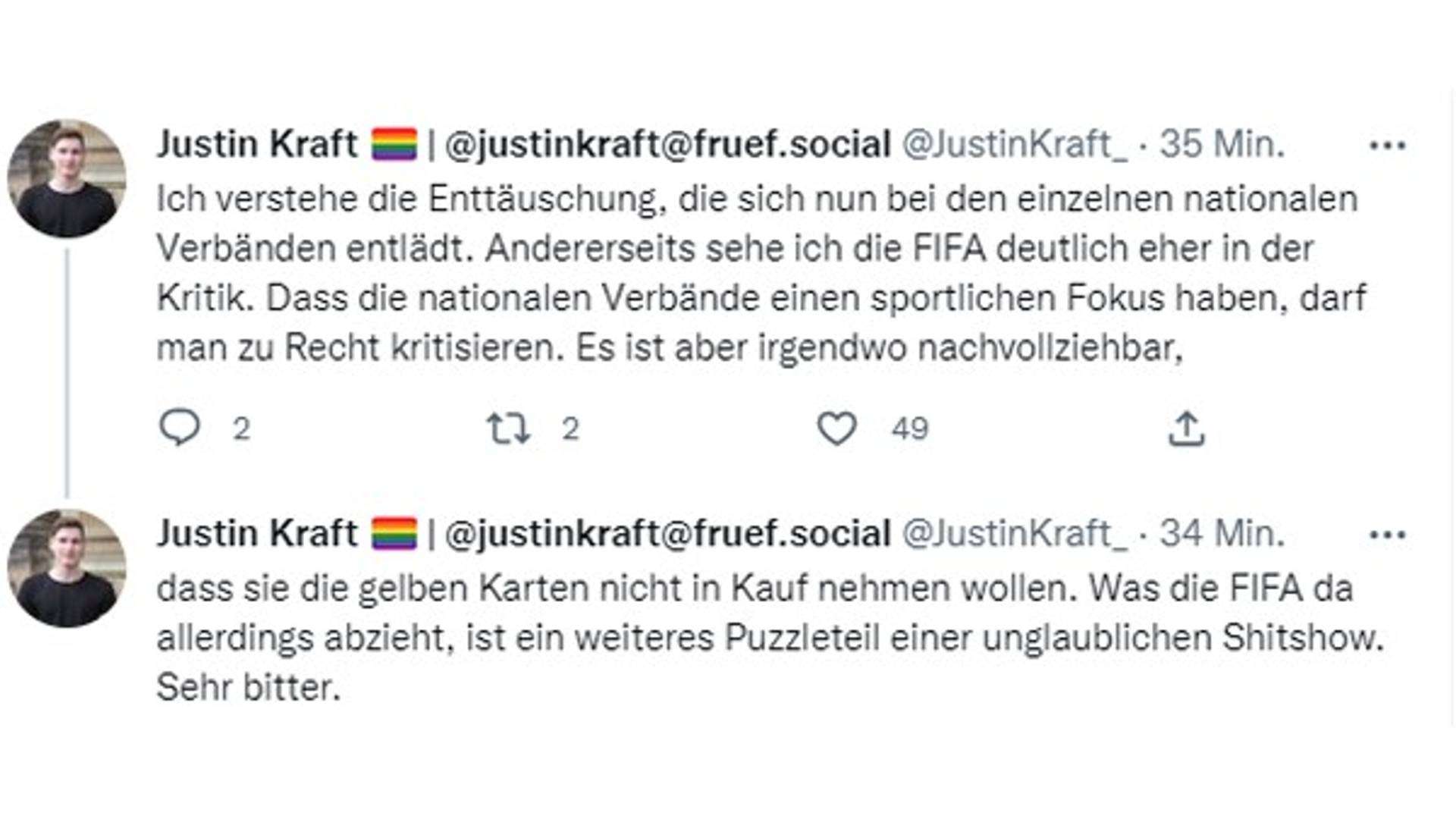 One Love Netzreaktionen