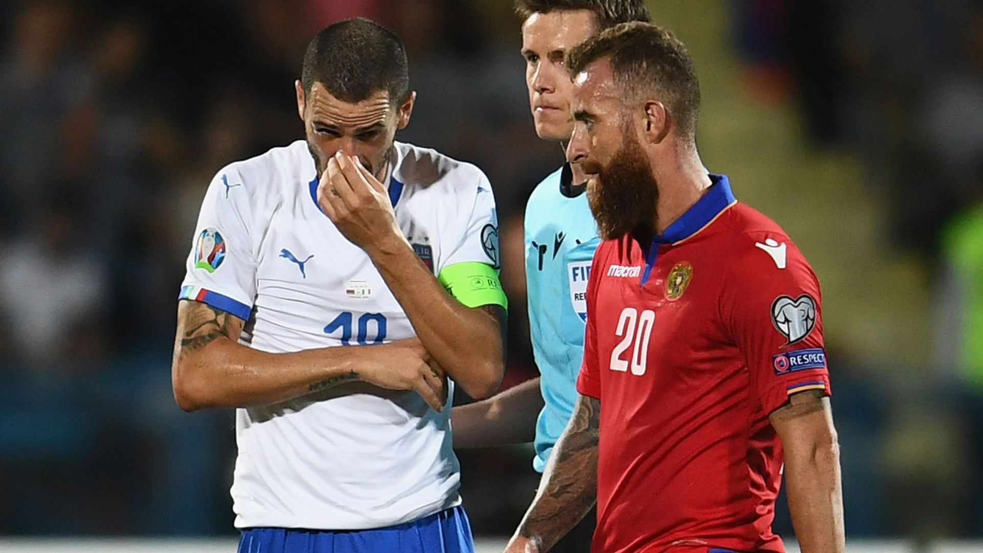 Bonucci Karapetyan Armenia Italy