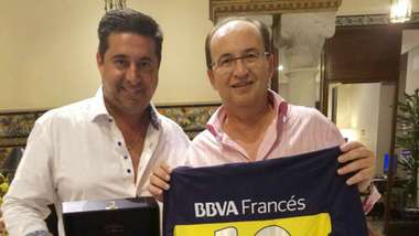 Daniel Angelici Boca José Castro Sevilla