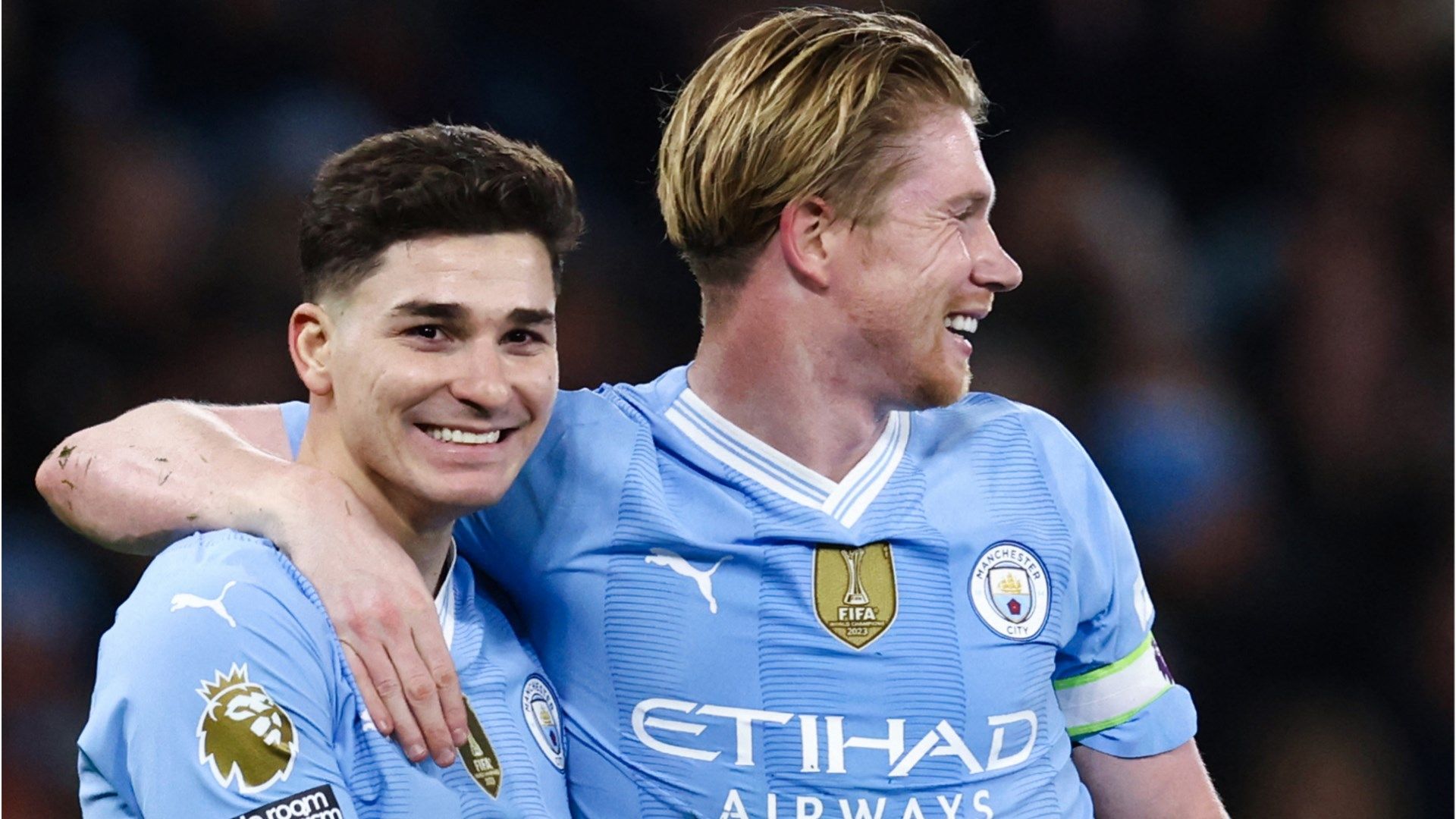 Kevin De Bruyne Julian Alvarez