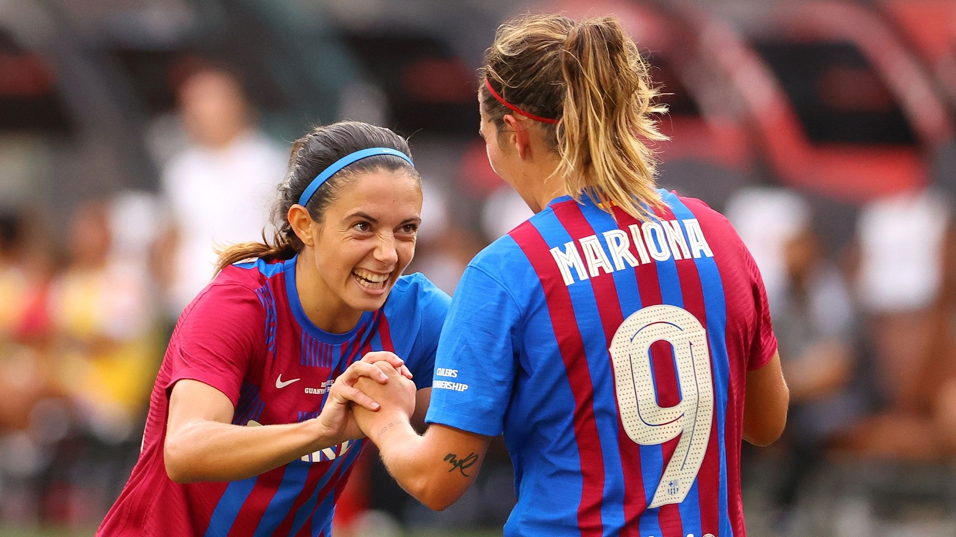 Aitana Bonmati Barcelona Goal 50 SLIDELIST