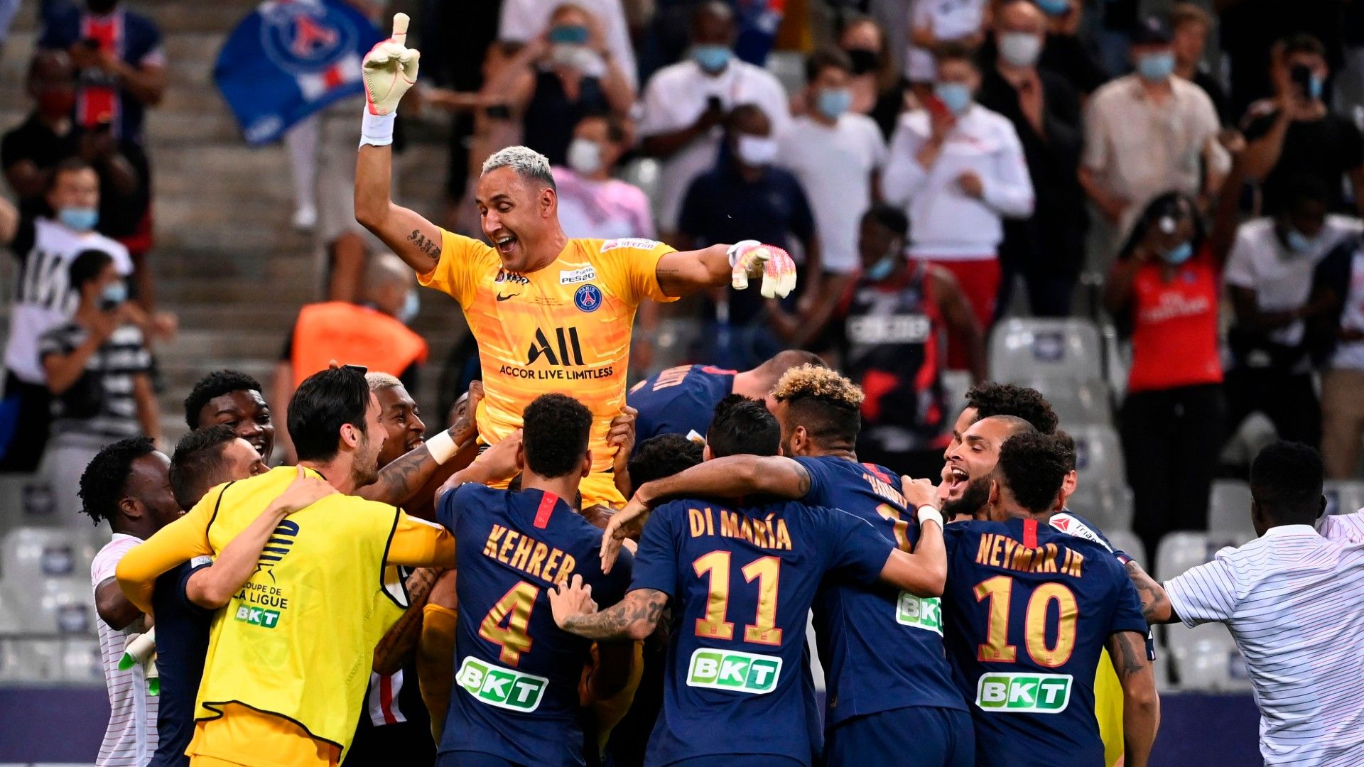 PSG Lyon 2020 Coupe de la Ligue