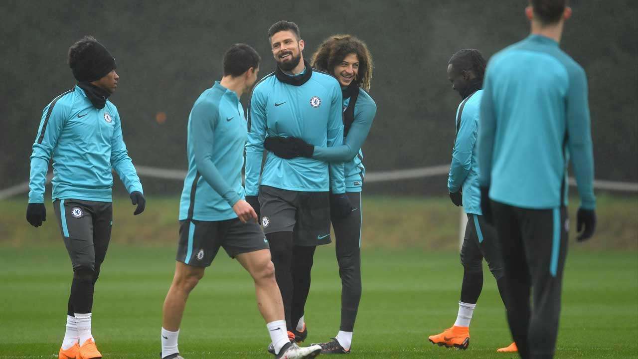 Ethan Ampadu and Olivier Giroud