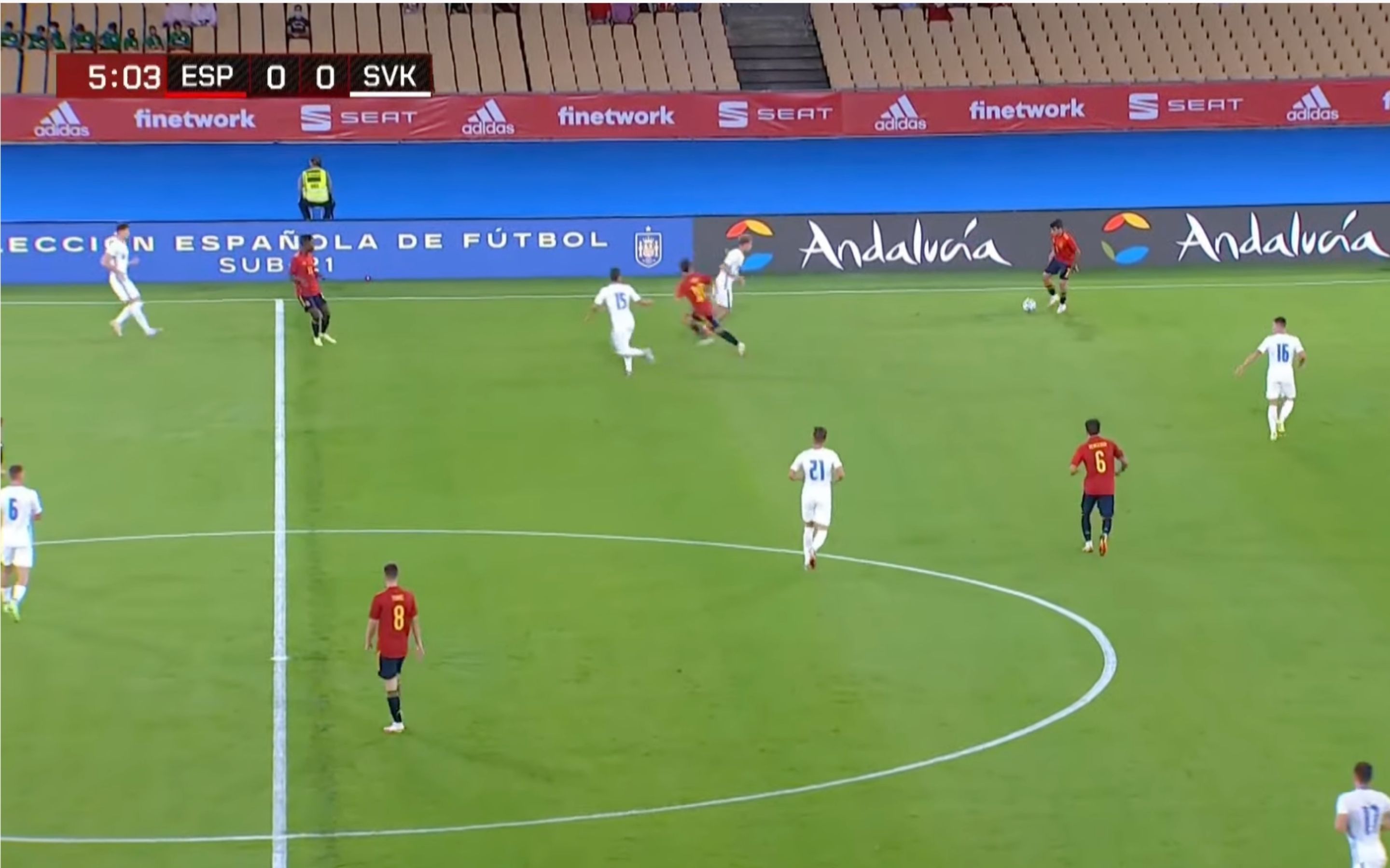 España Sub 21 vs. Eslovaquia Sub 21