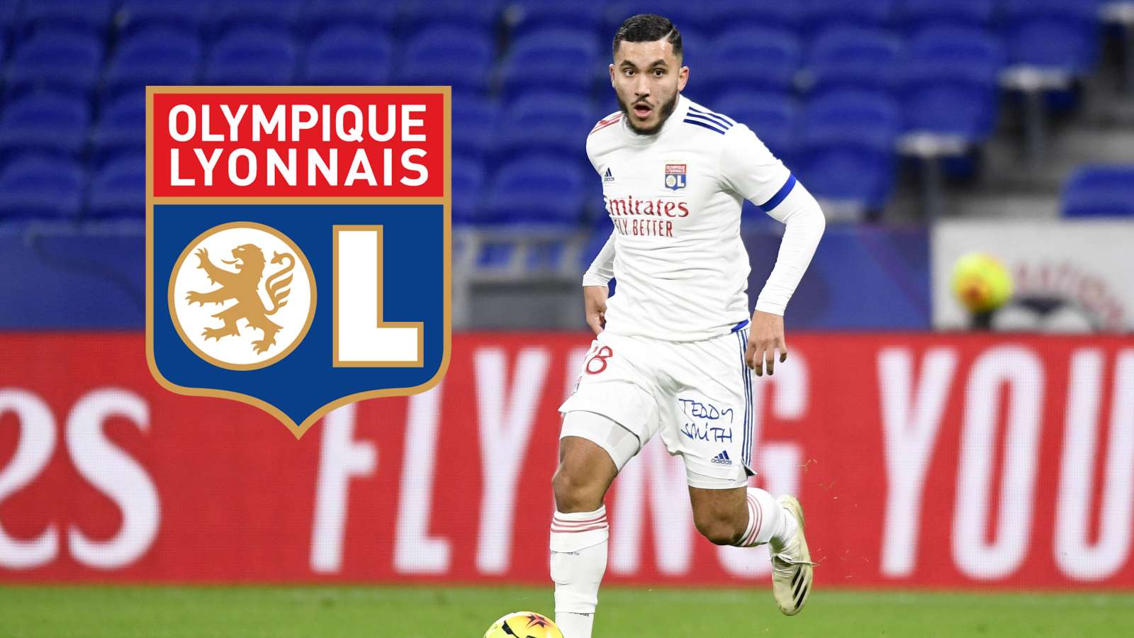 GER ONLY GFX Rayan Cherki Olympique Lyon