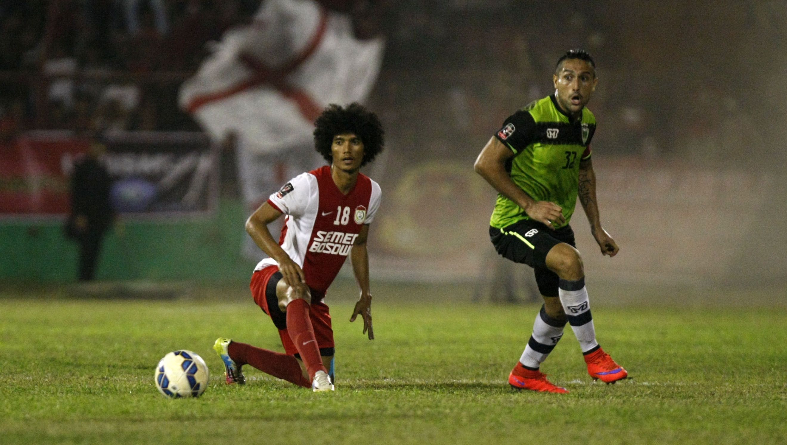 Ahmad Maulana Putra - Cristian Gaston Castano (PSM Makassar - Persipasi Bandung Raya)