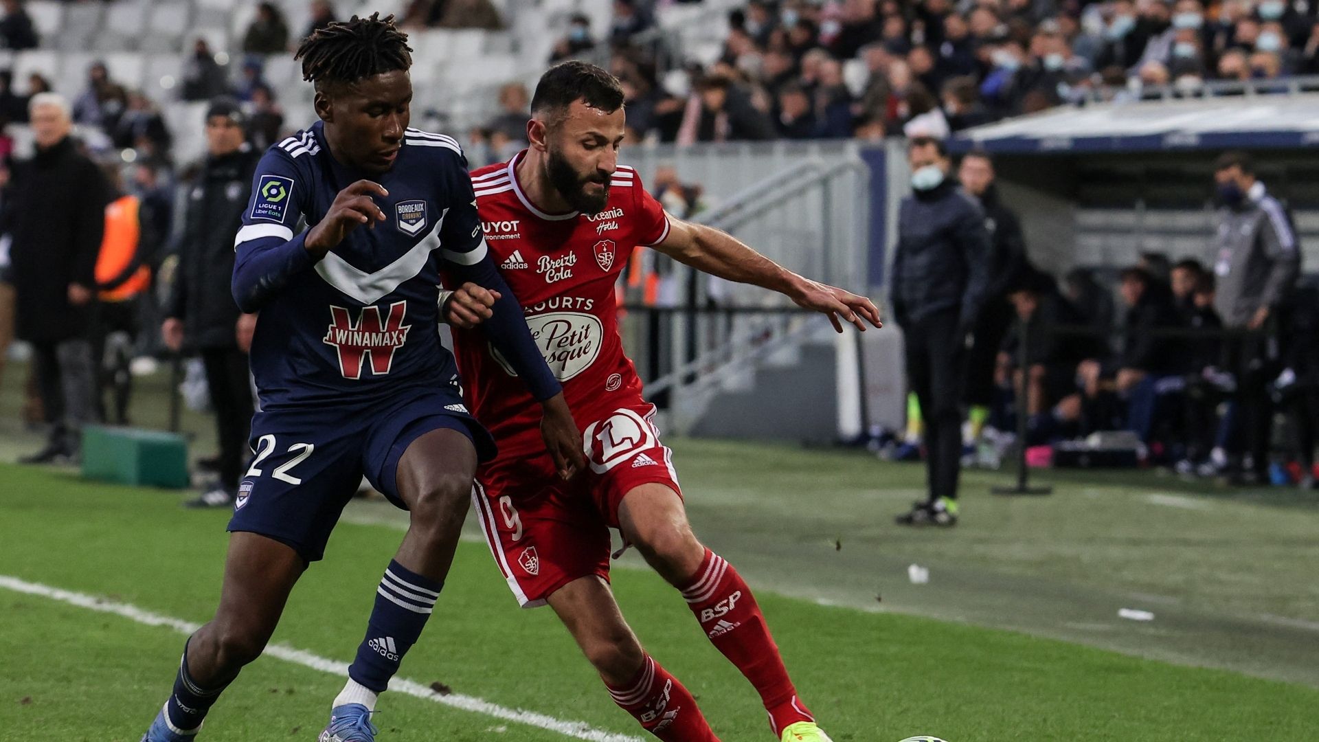 Honorat Pembélé Brest Bordeaux 02012022