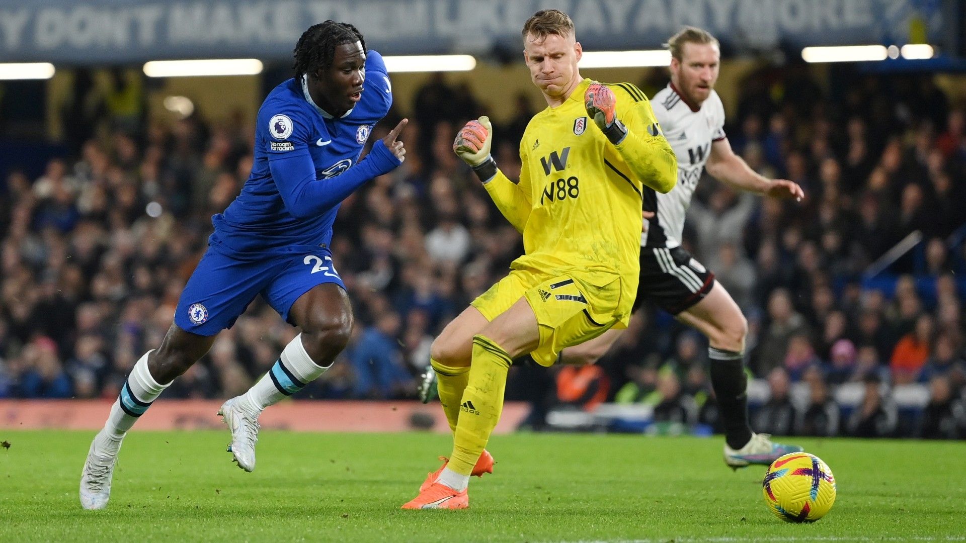 David Datro Fofana Bernd Leno Chelsea Fulham 2022-23