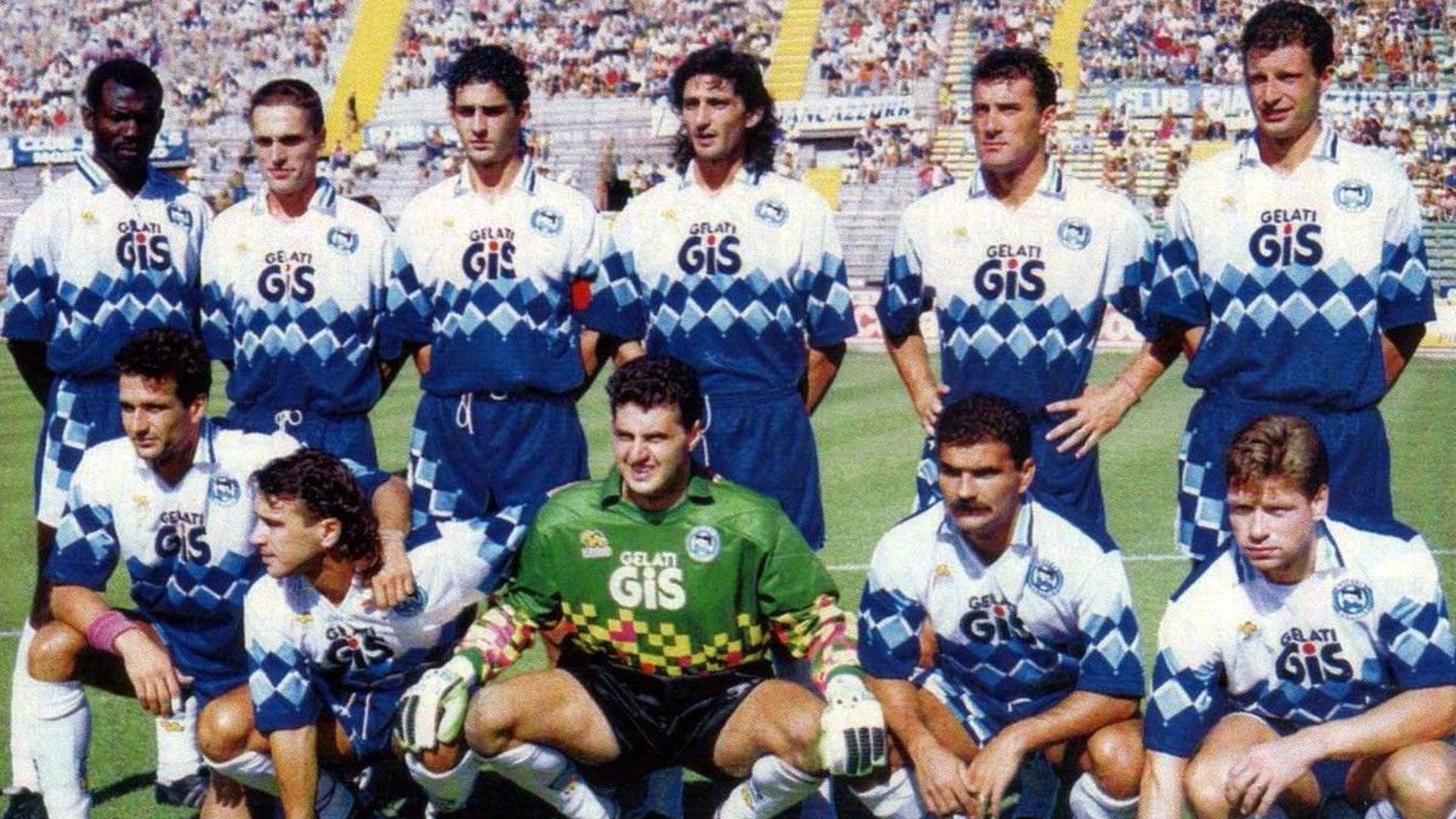 Pescara lineup Serie A 1992/93