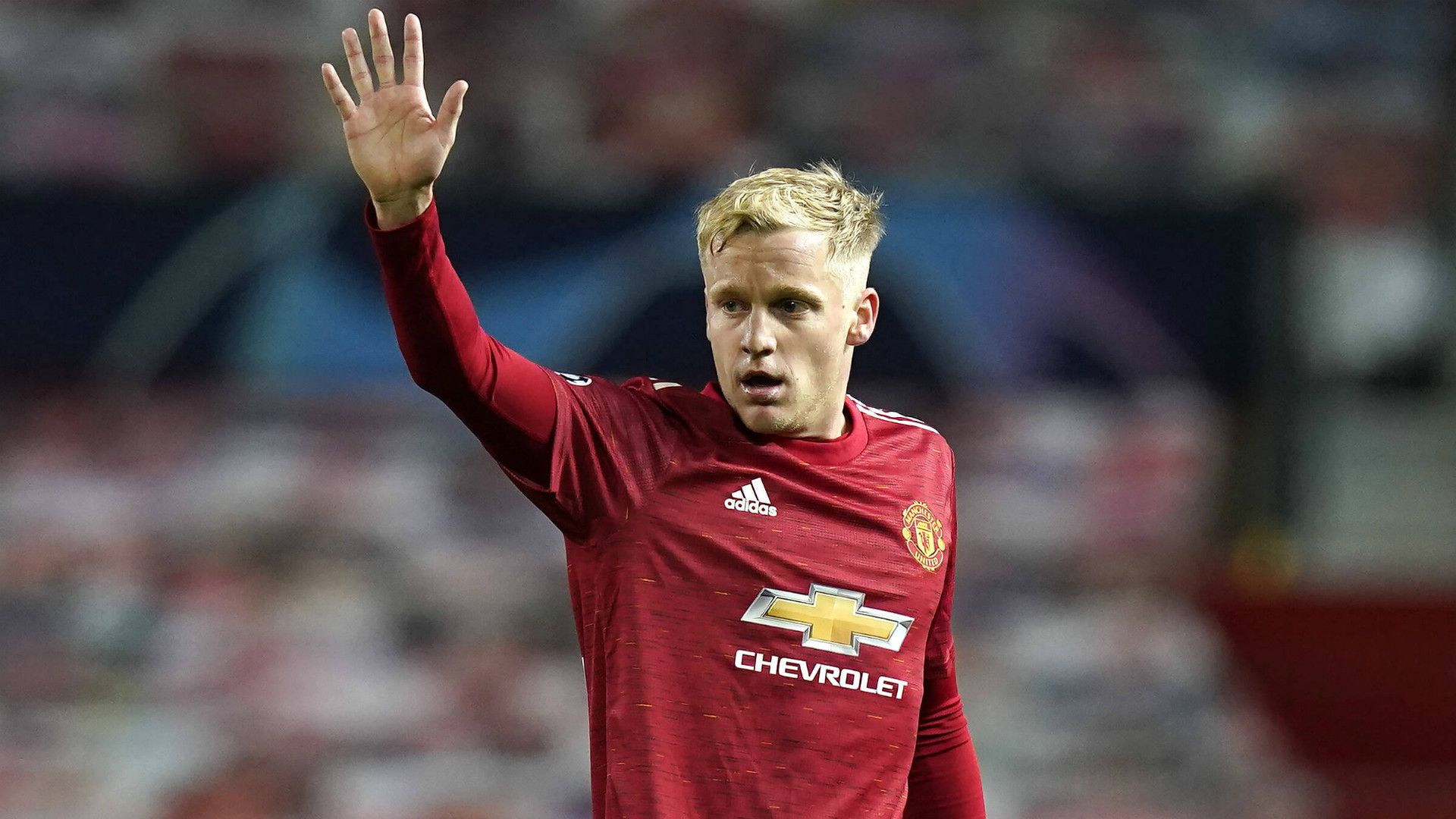 GER ONLY Donny van de Beek Manchester United 2020