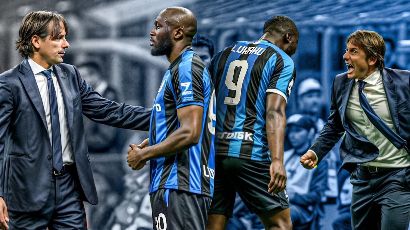Romelu Lukaku Inter Simone Inzaghi Antonio Conte