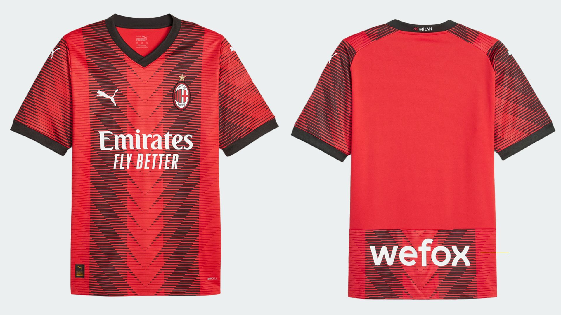  AC Milan Men's 2023-24 home kit