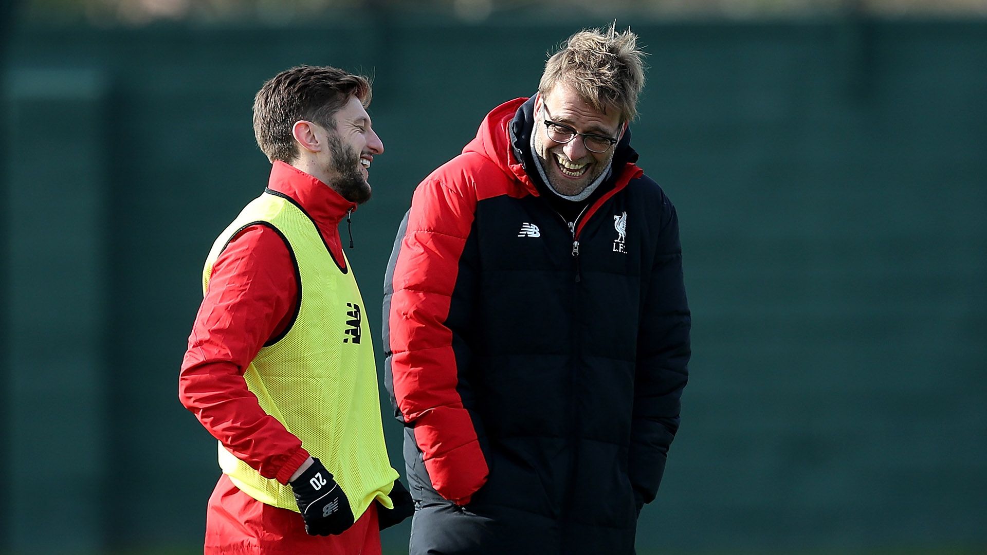 Jurgen Klopp Adam Lallana Liverpool