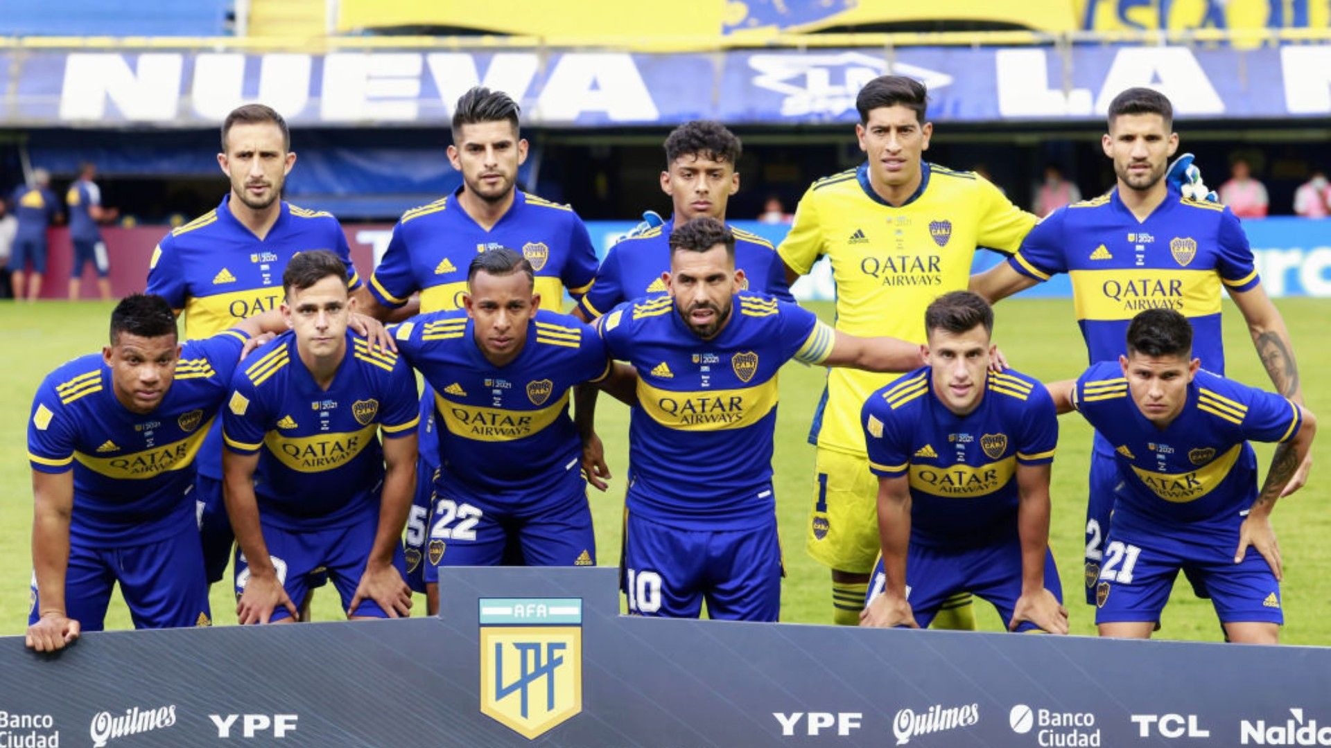 plantel y formación de boca en 2021