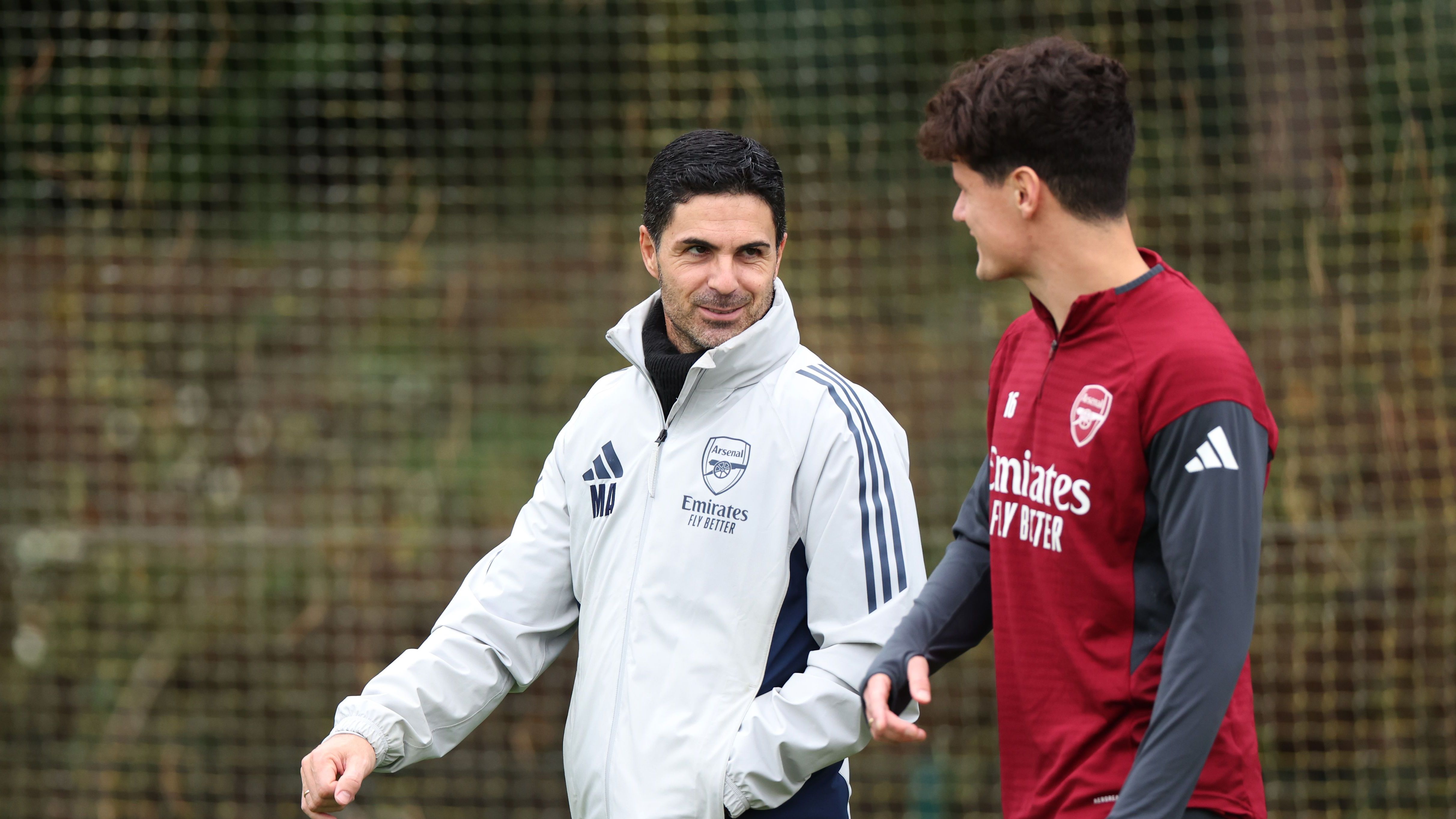 Mikel Arteta Christian Norgaard