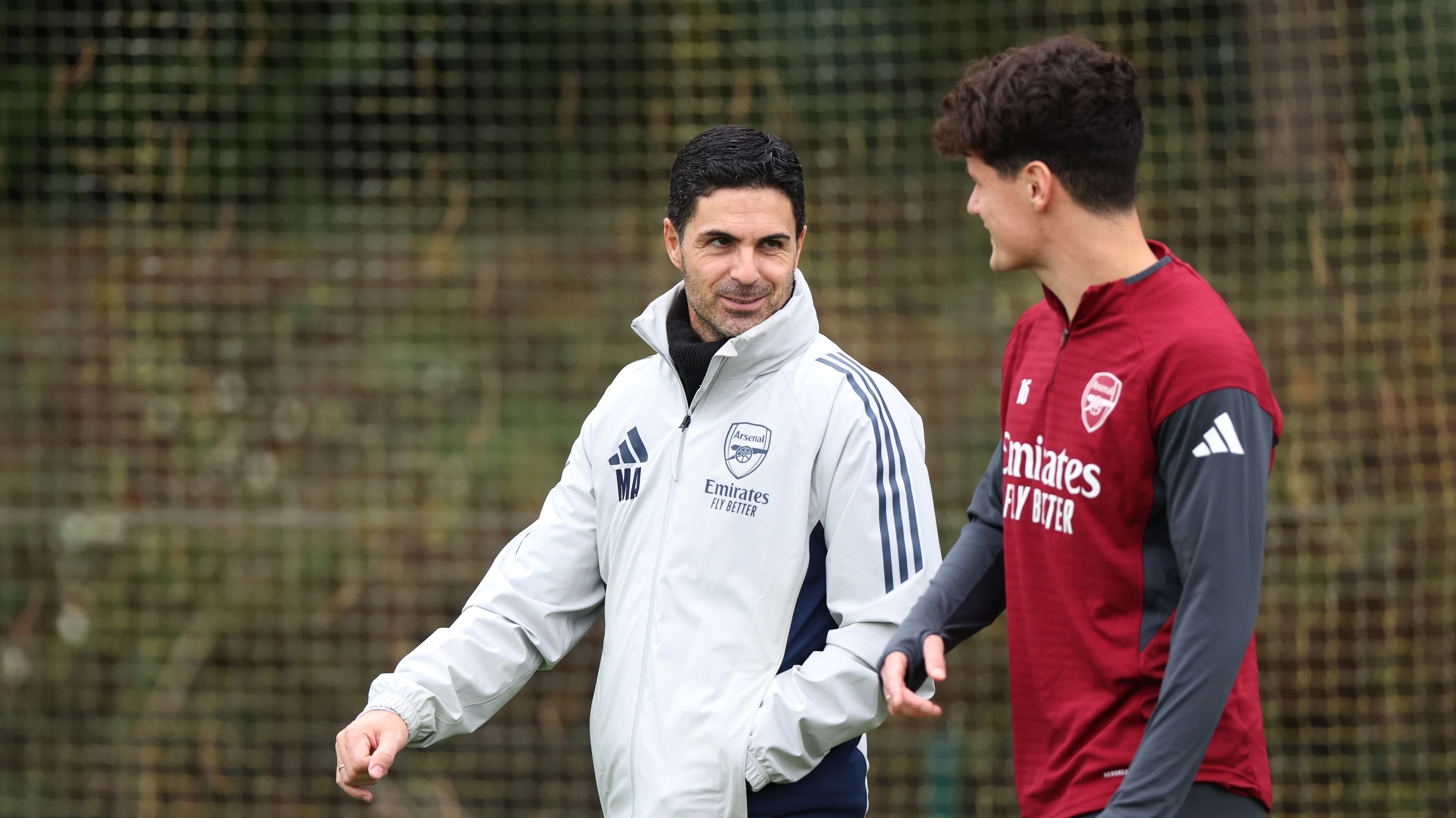 Mikel Arteta Christian Norgaard