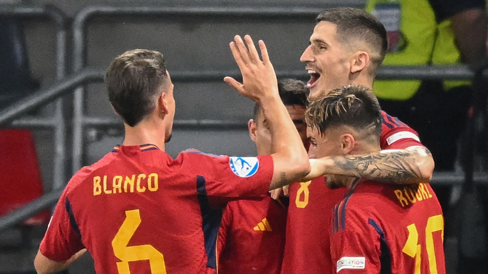 SANCET ESPAÑA UCRANIA SUB 21 EUROPEO 2023
