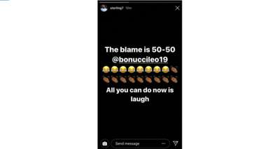 Raheem Sterling Instagram Moise Kean