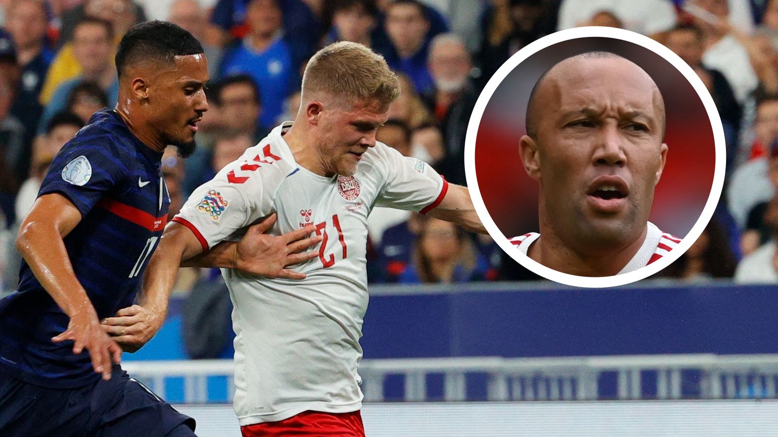 France-Danemark Mikaël Silvestre