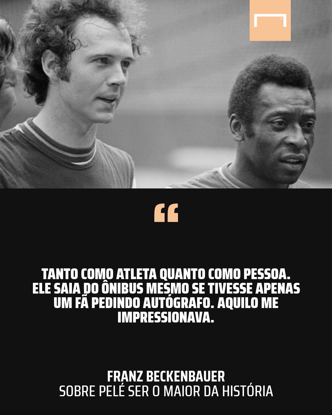 Franz Beckenbauer Quote Pelé Cosmos