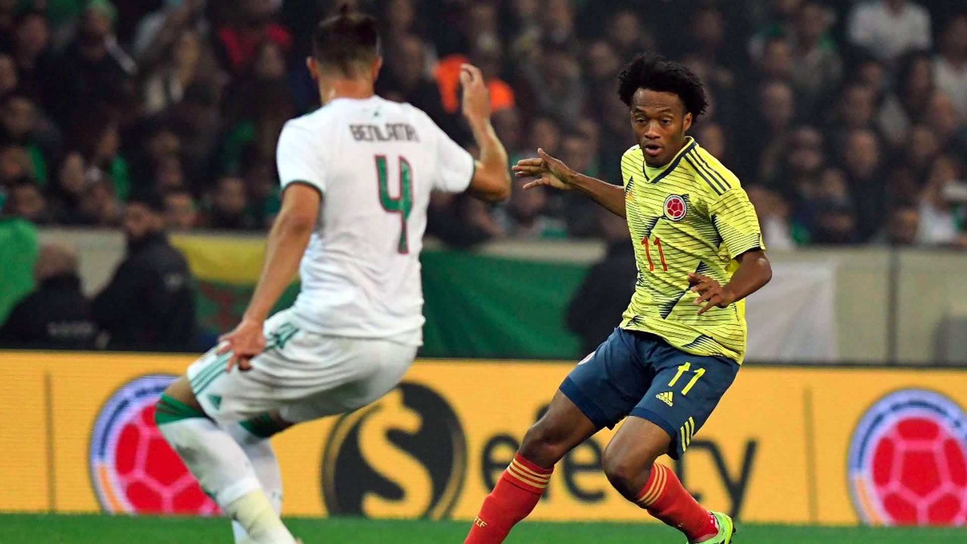 Juan Guillermo Cuadrado Colombia Argelia 2019