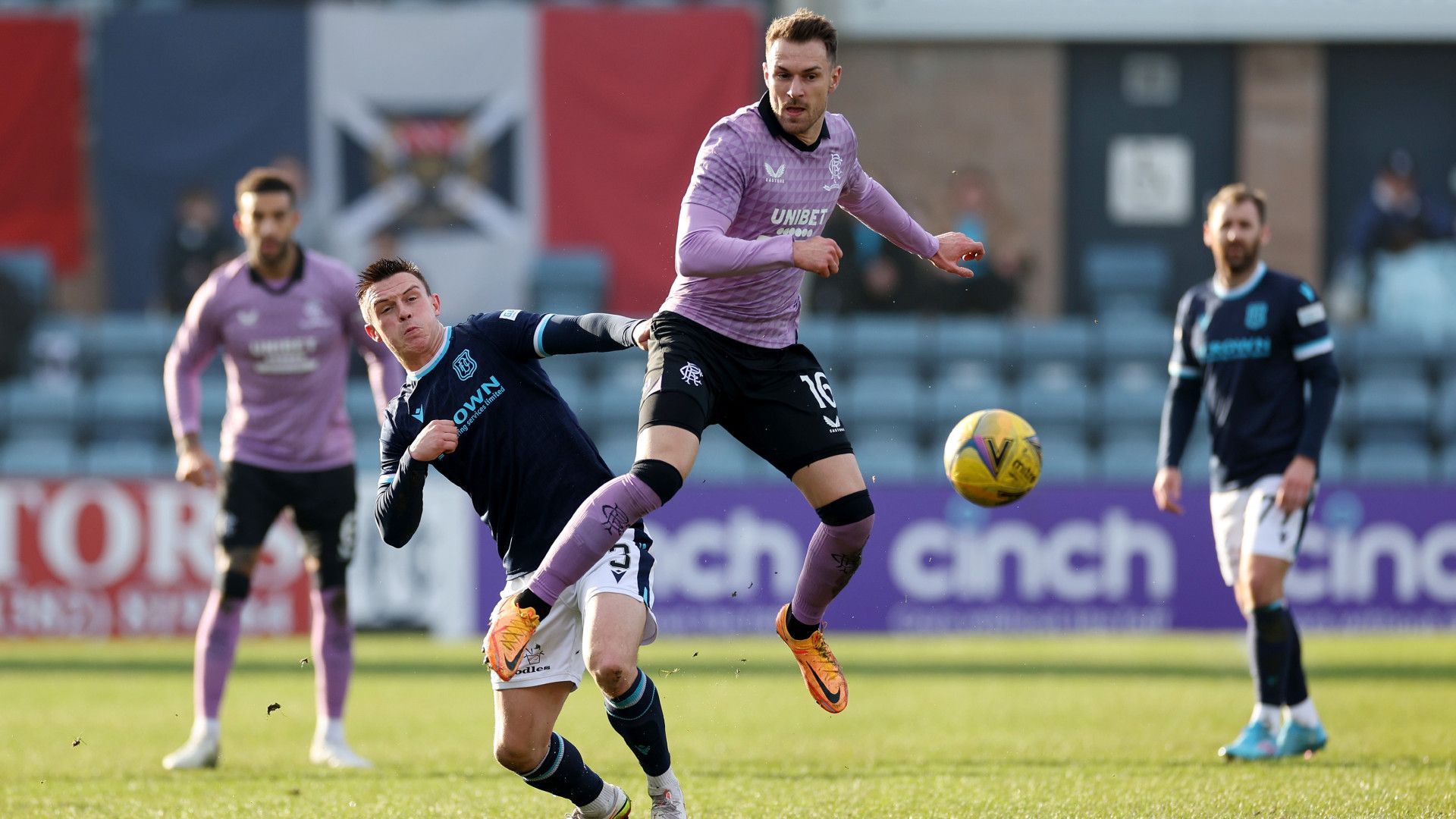 Aaron Ramsey Dundee Rangers Scottish Cup 