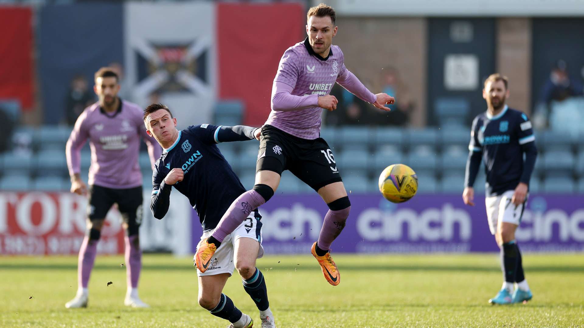 Aaron Ramsey Dundee Rangers Scottish Cup