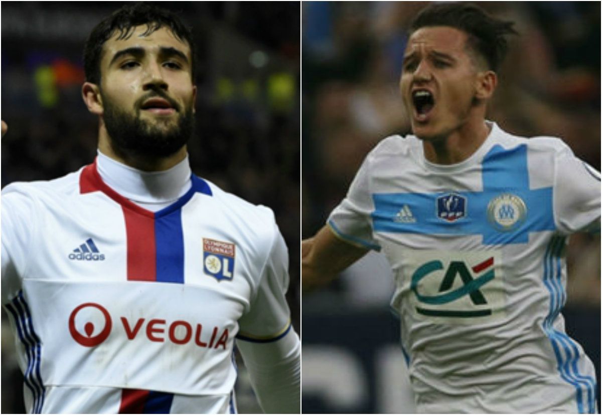 Collage Fekir vs Thauvin