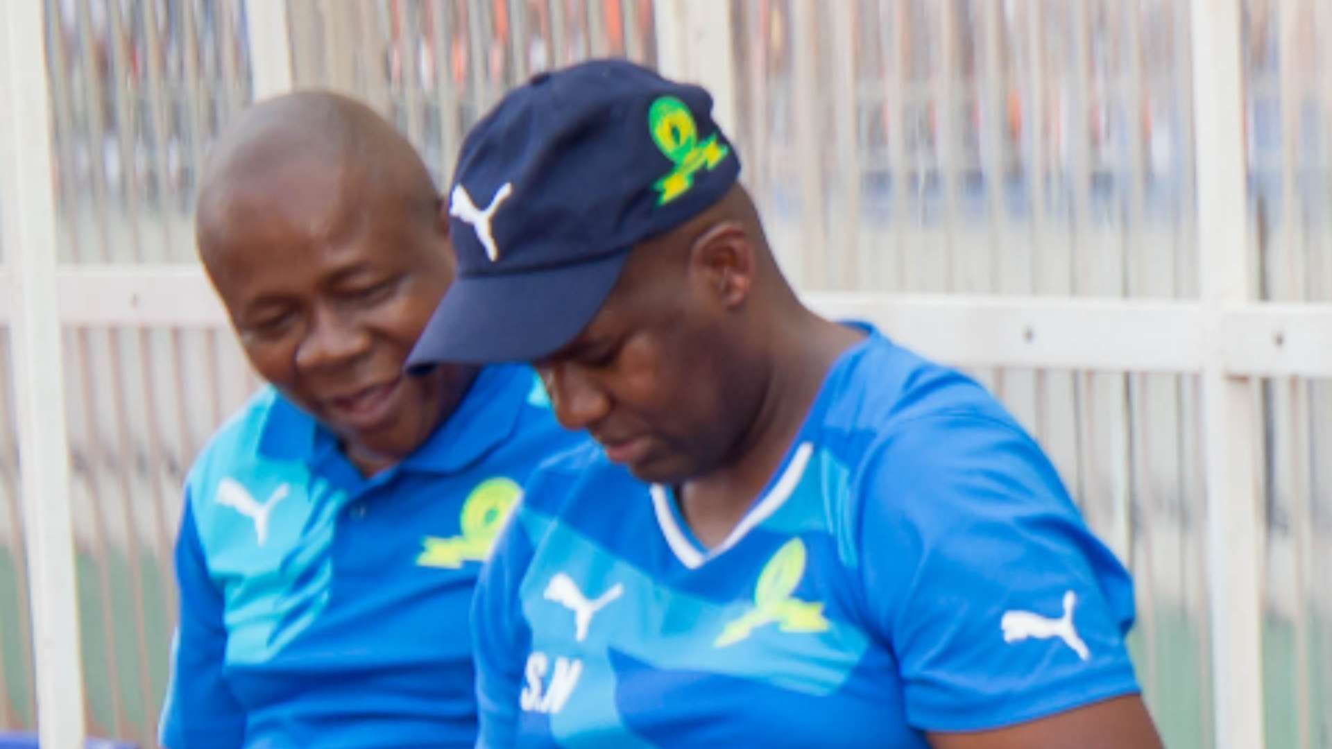 Sakhumzi Ngwevela on Mamelodi Sundowns bench - 2017