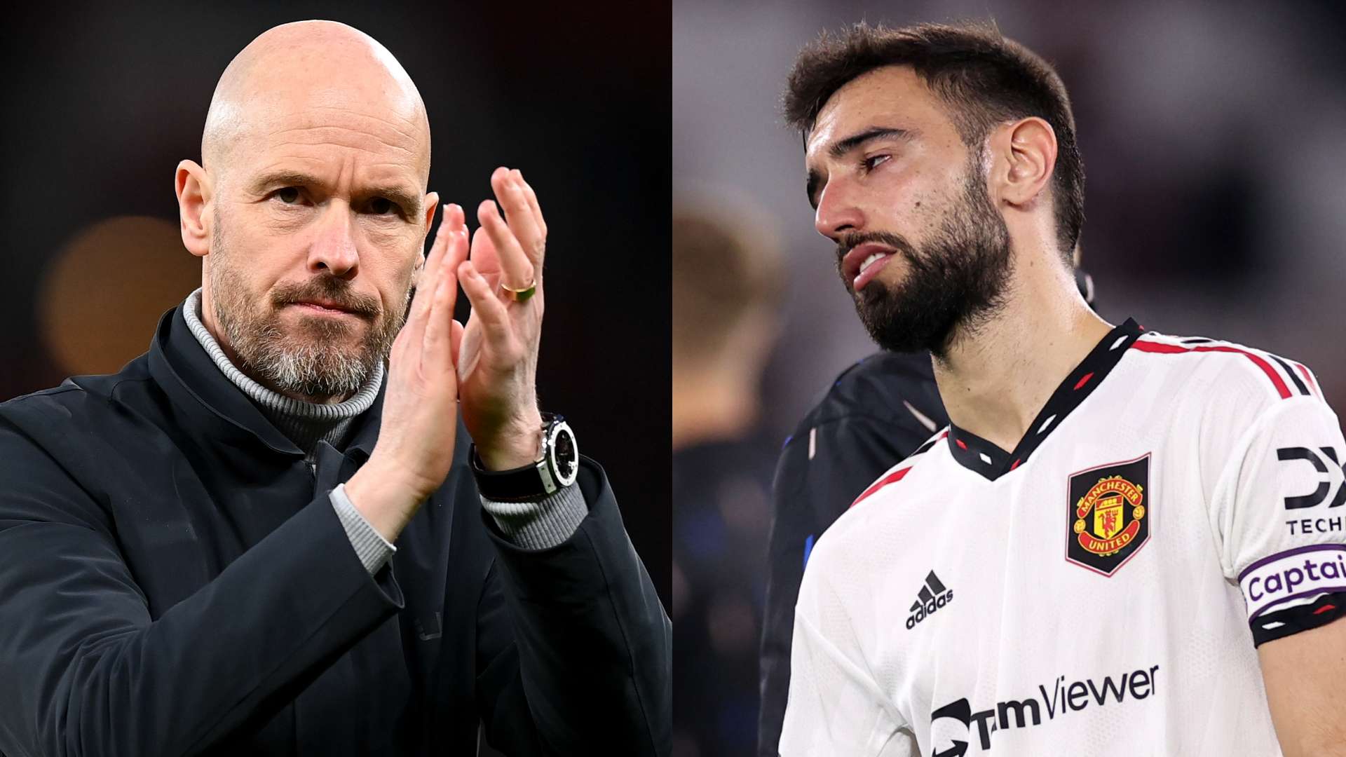 Erik ten Hag Bruno Fernandes Manchester United 2022-23